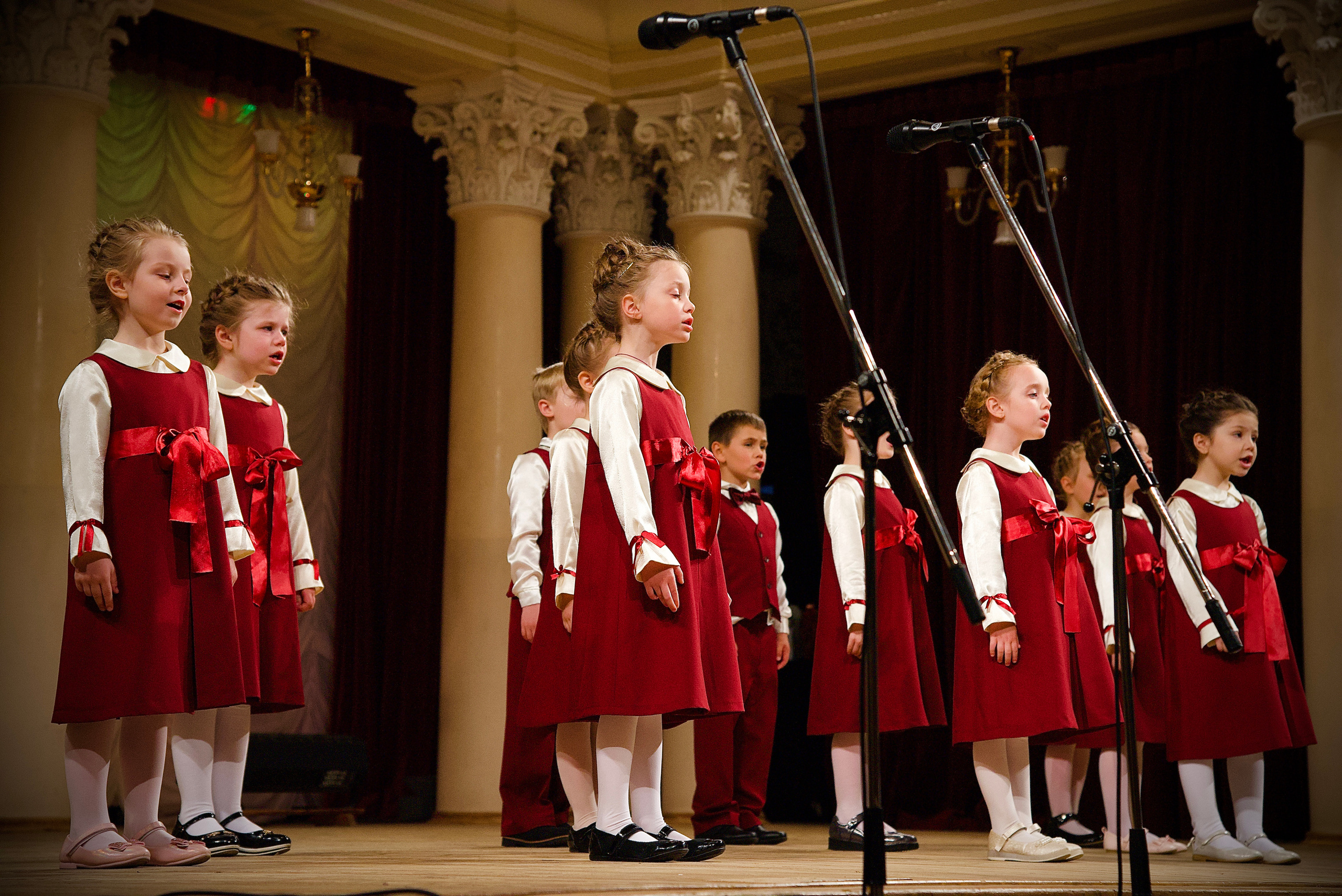 Національна філармонія України. Виступ дитячого хору «Ластівка». Фотограф Марія Якимичева