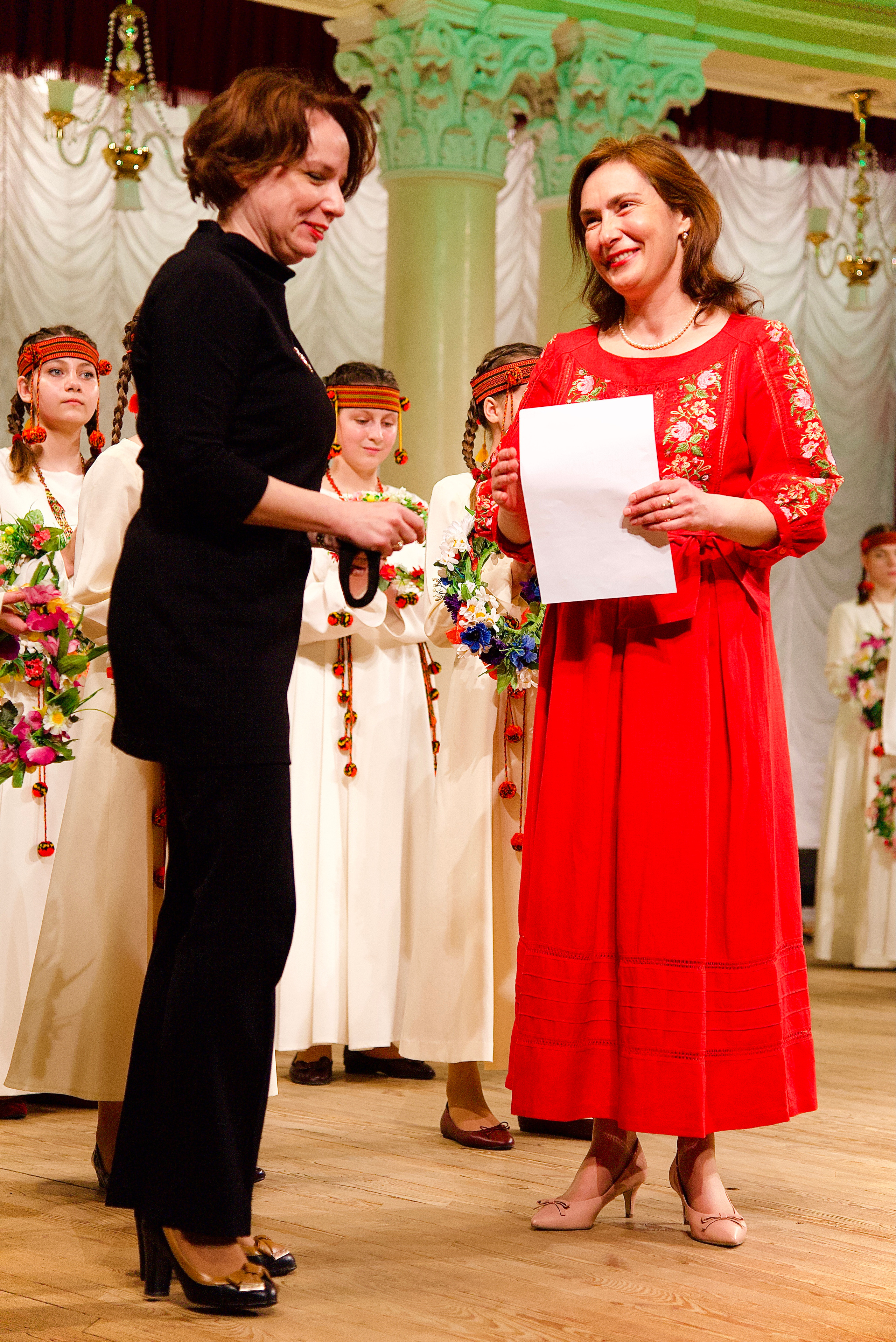 Національна філармонія України. Виступ дитячого хору «Ластівка». Фотограф Марія Якимичева