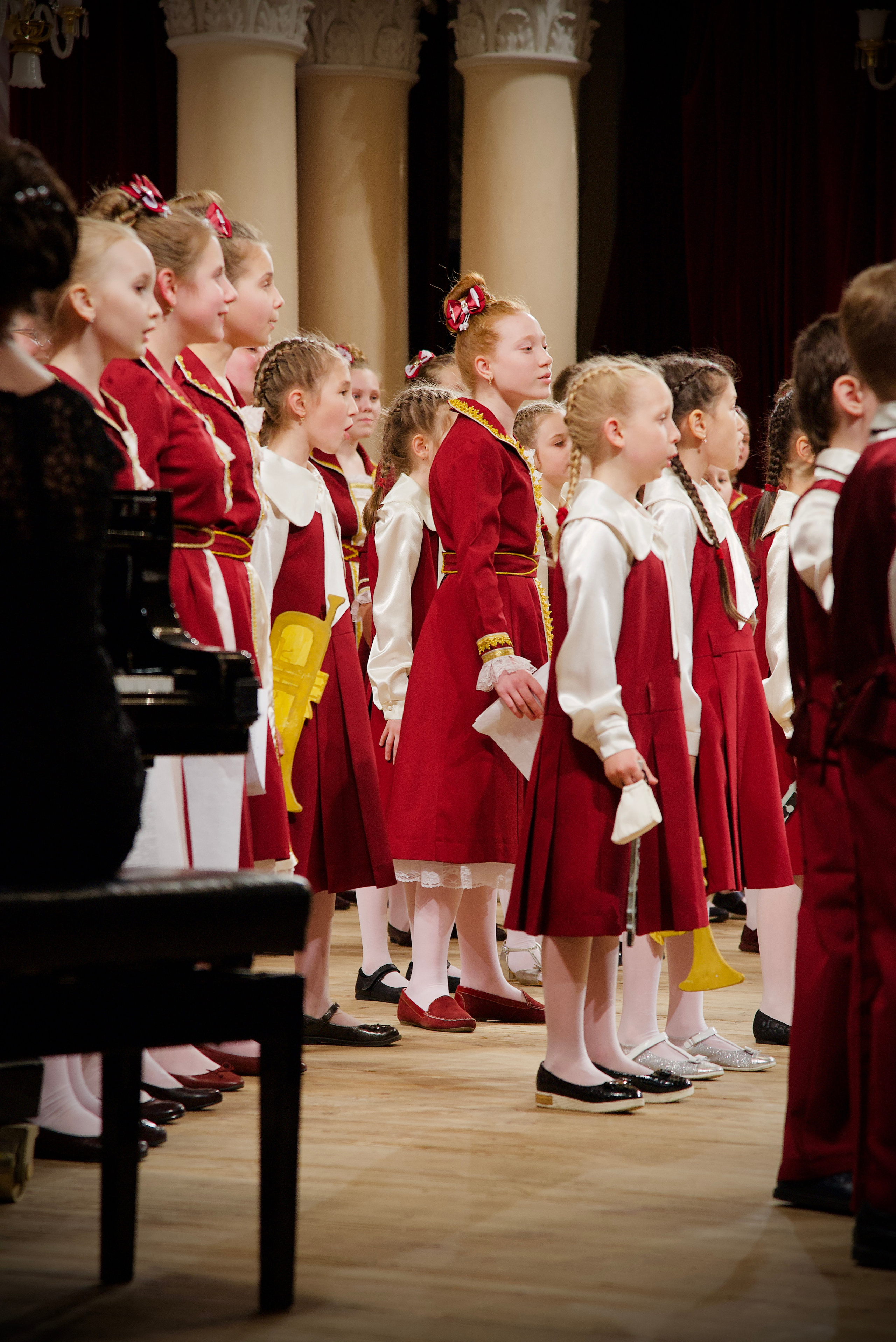 Національна філармонія України. Виступ дитячого хору «Ластівка». Фотограф Марія Якимичева