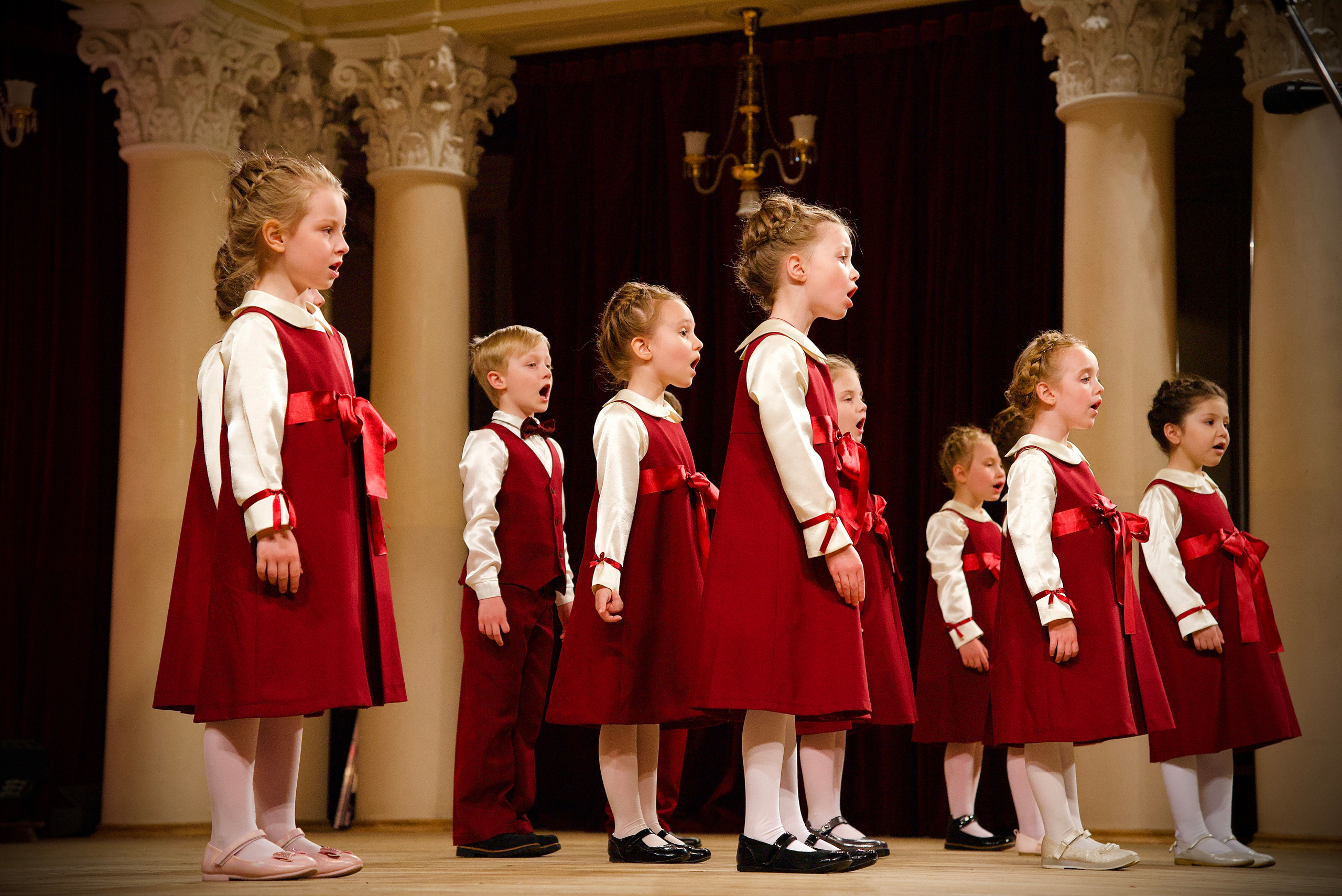 Національна філармонія України. Виступ дитячого хору «Ластівка». Фотограф Марія Якимичева