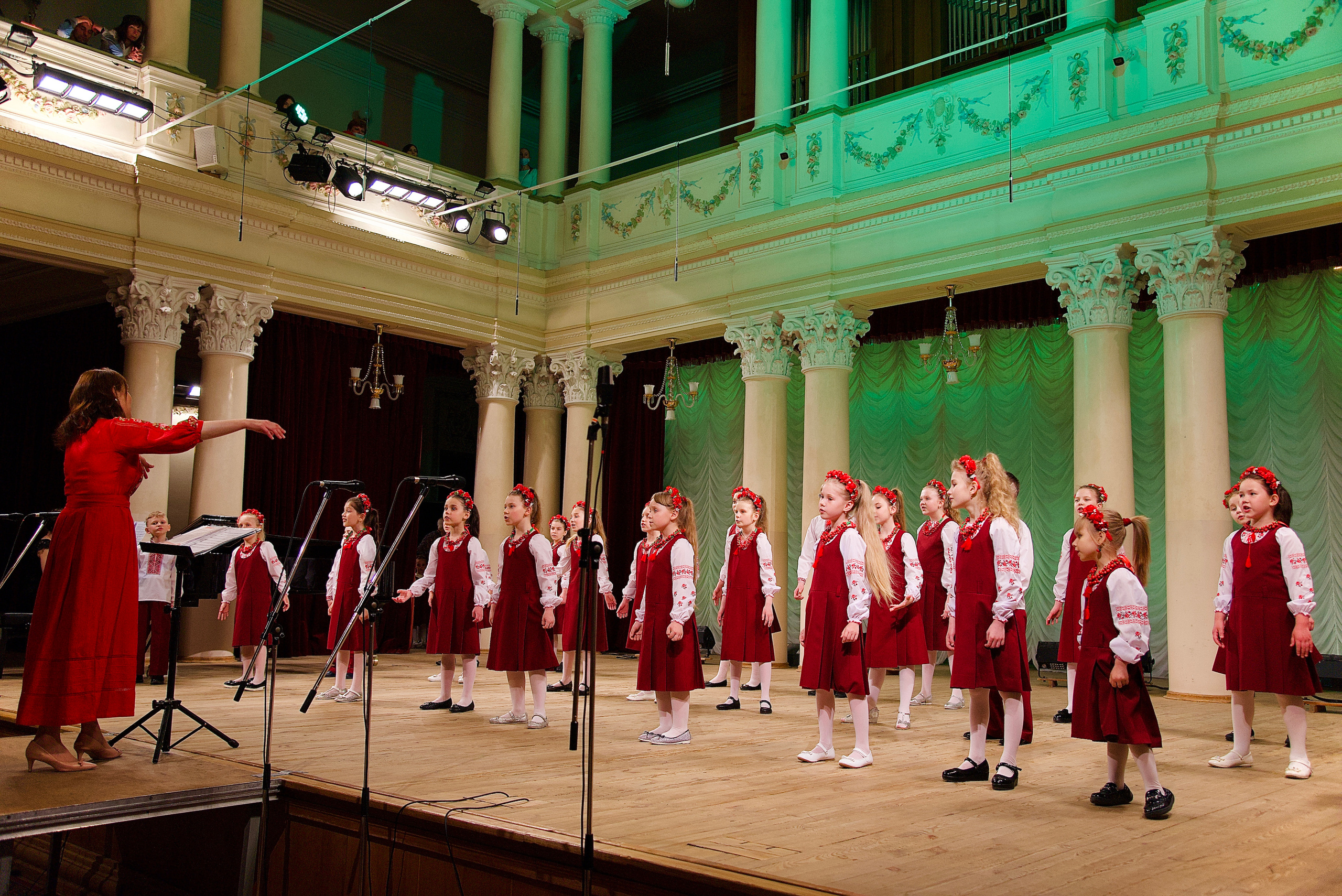 Національна філармонія України. Виступ дитячого хору «Ластівка». Фотограф Марія Якимичева