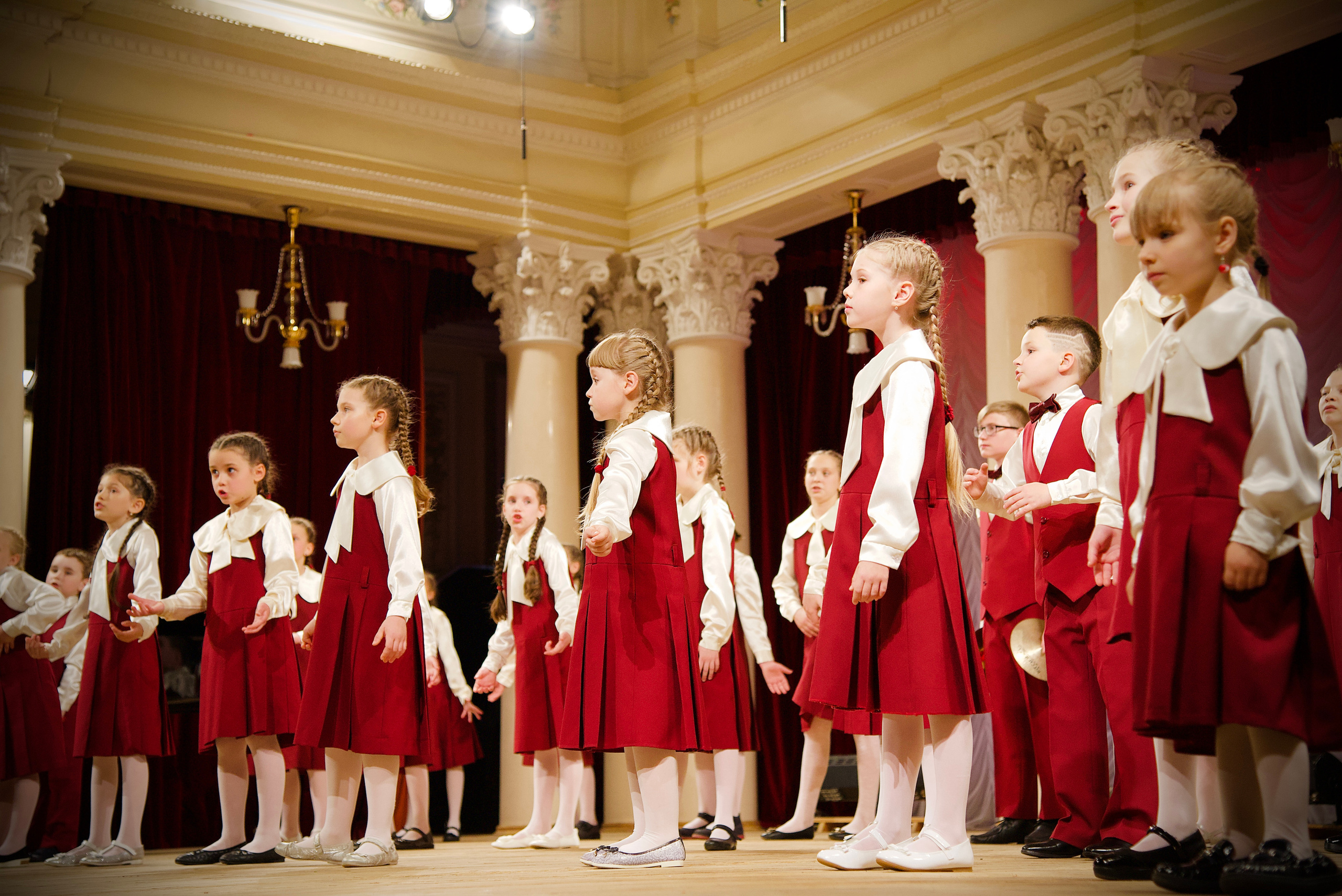 Національна філармонія України. Виступ дитячого хору «Ластівка». Фотограф Марія Якимичева