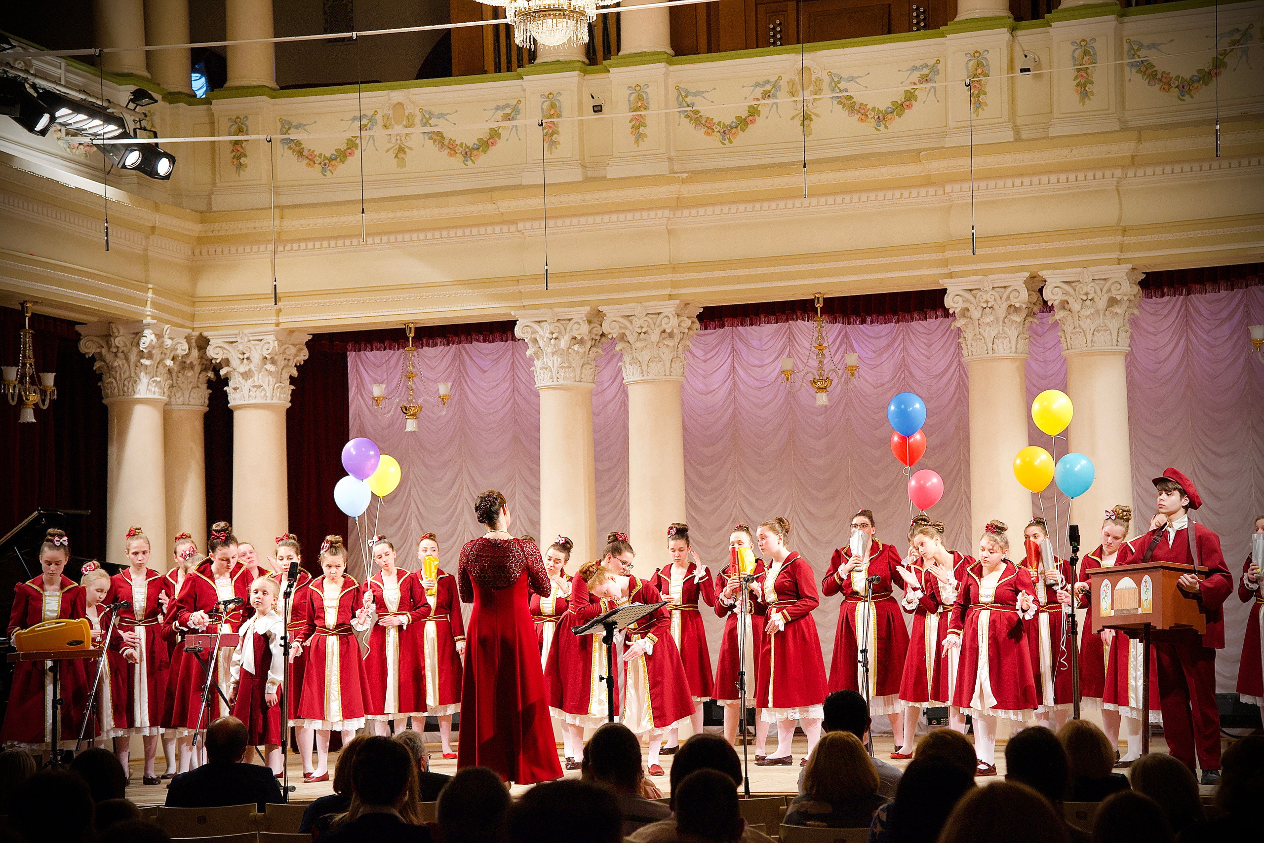 Національна філармонія України. Виступ дитячого хору «Ластівка». Фотограф Марія Якимичева