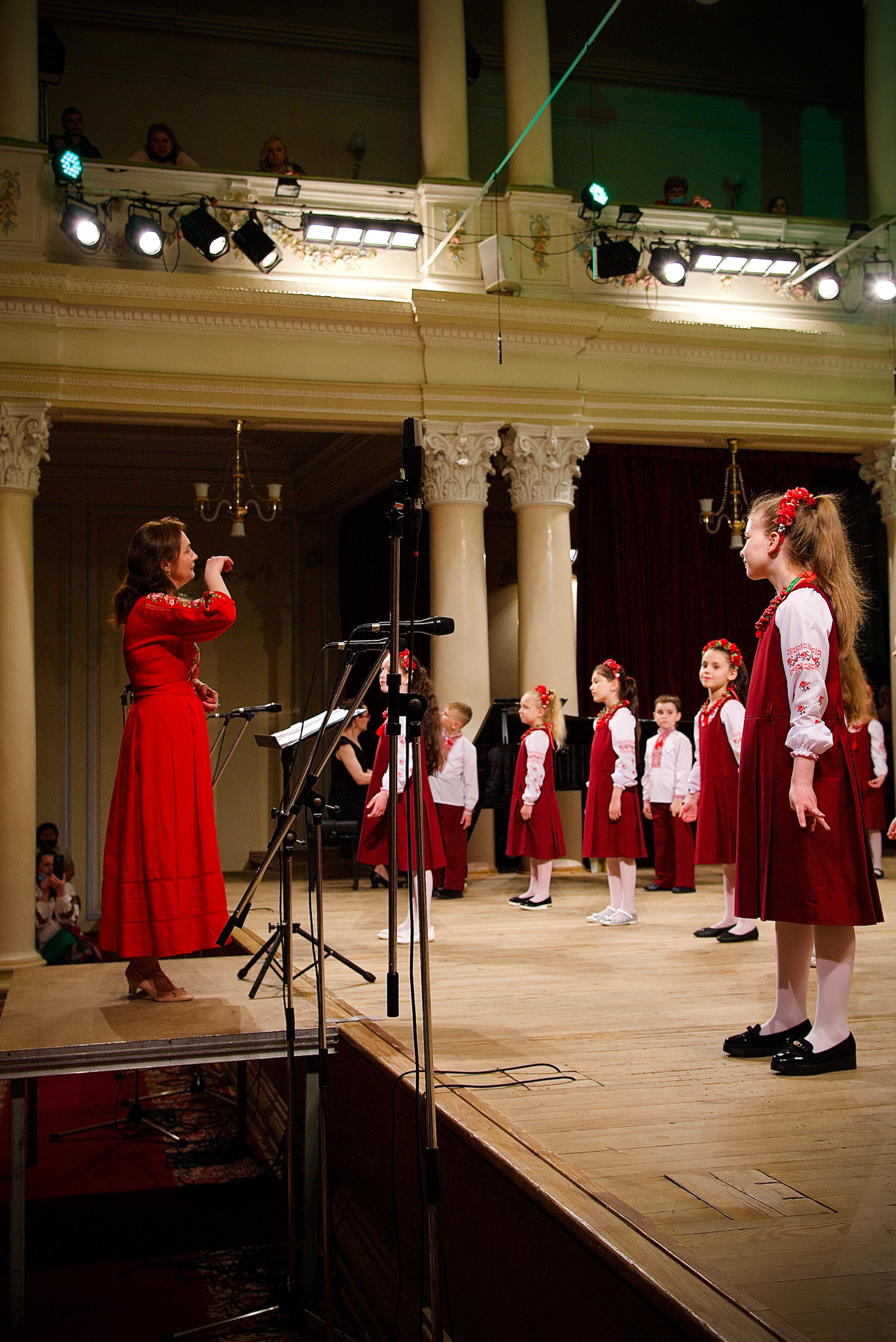 Національна філармонія України. Виступ дитячого хору «Ластівка». Фотограф Марія Якимичева