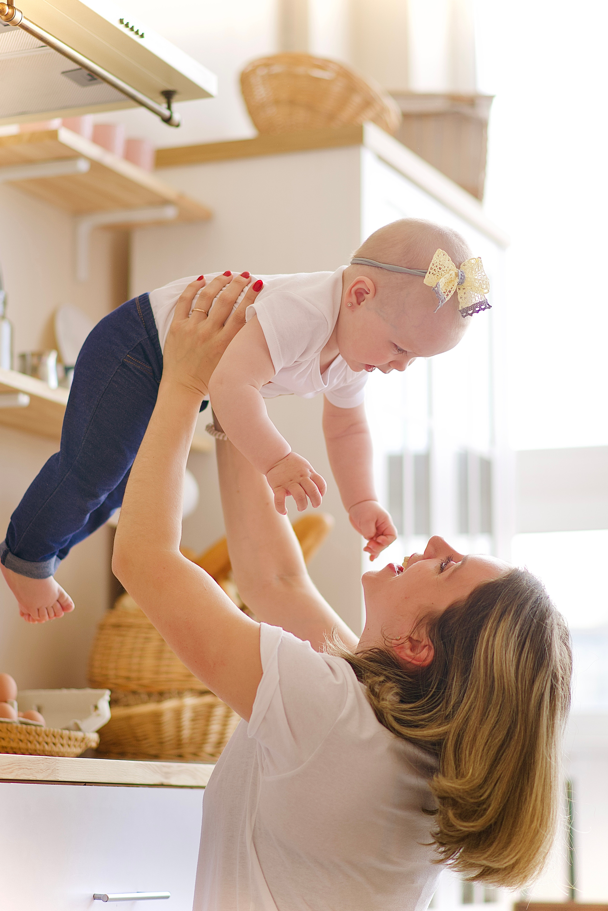 Мама Оля із донечкою Анічкою. Фотограф Марія Якимичева