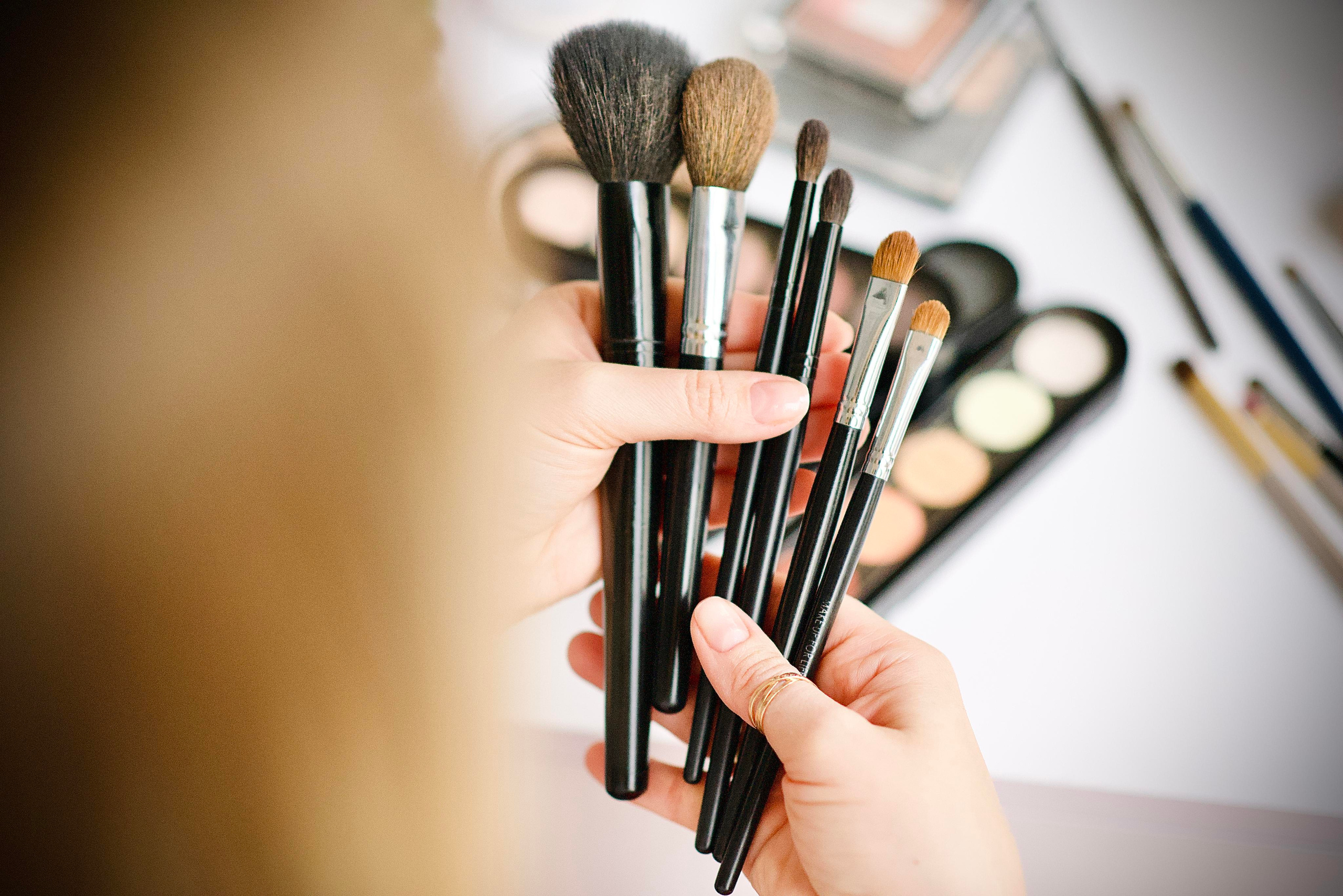 Контент-зйомка для візажиста Катерини. Фотограф Марія Якимичева