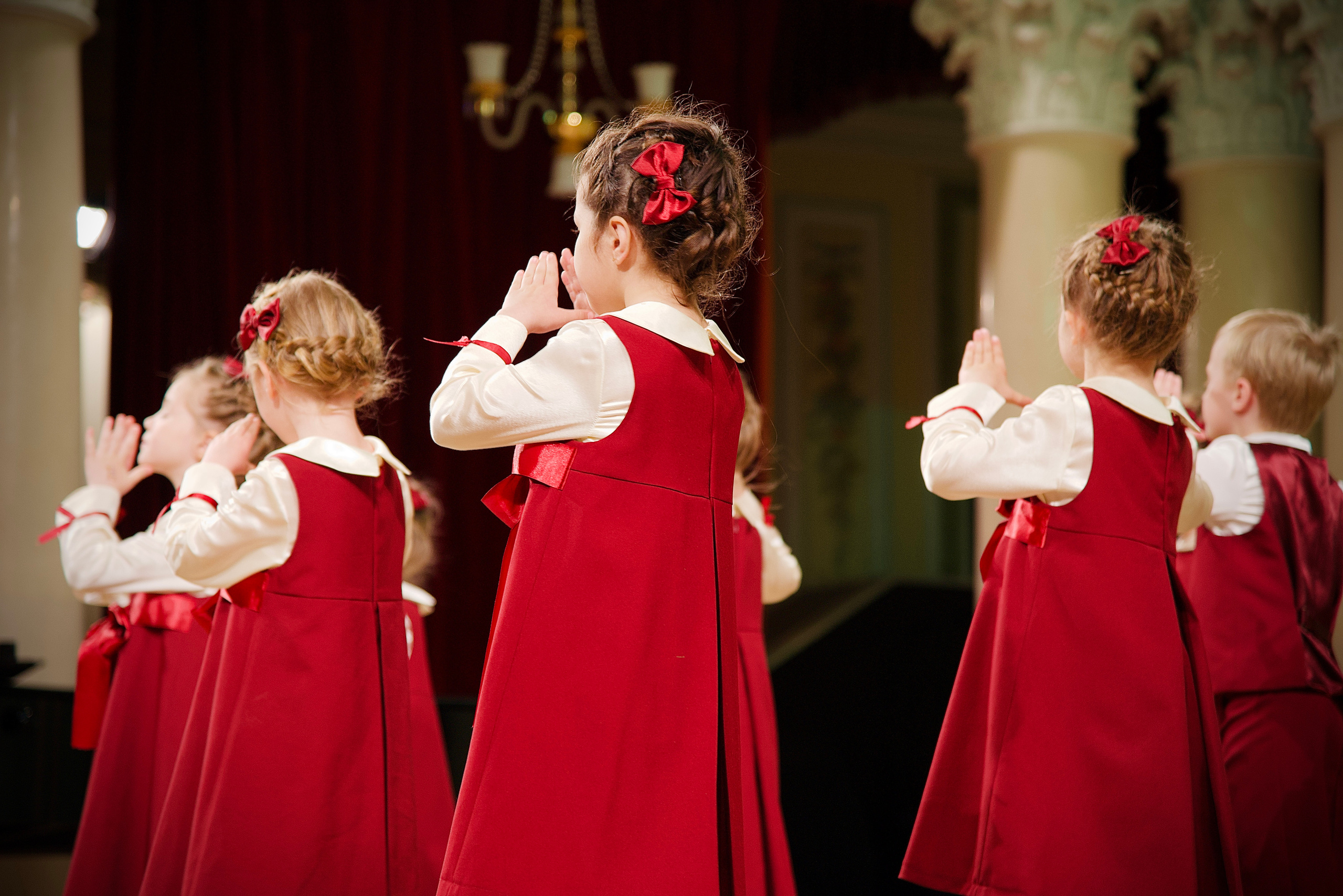 Національна філармонія України. Виступ дитячого хору «Ластівка». Фотограф Марія Якимичева
