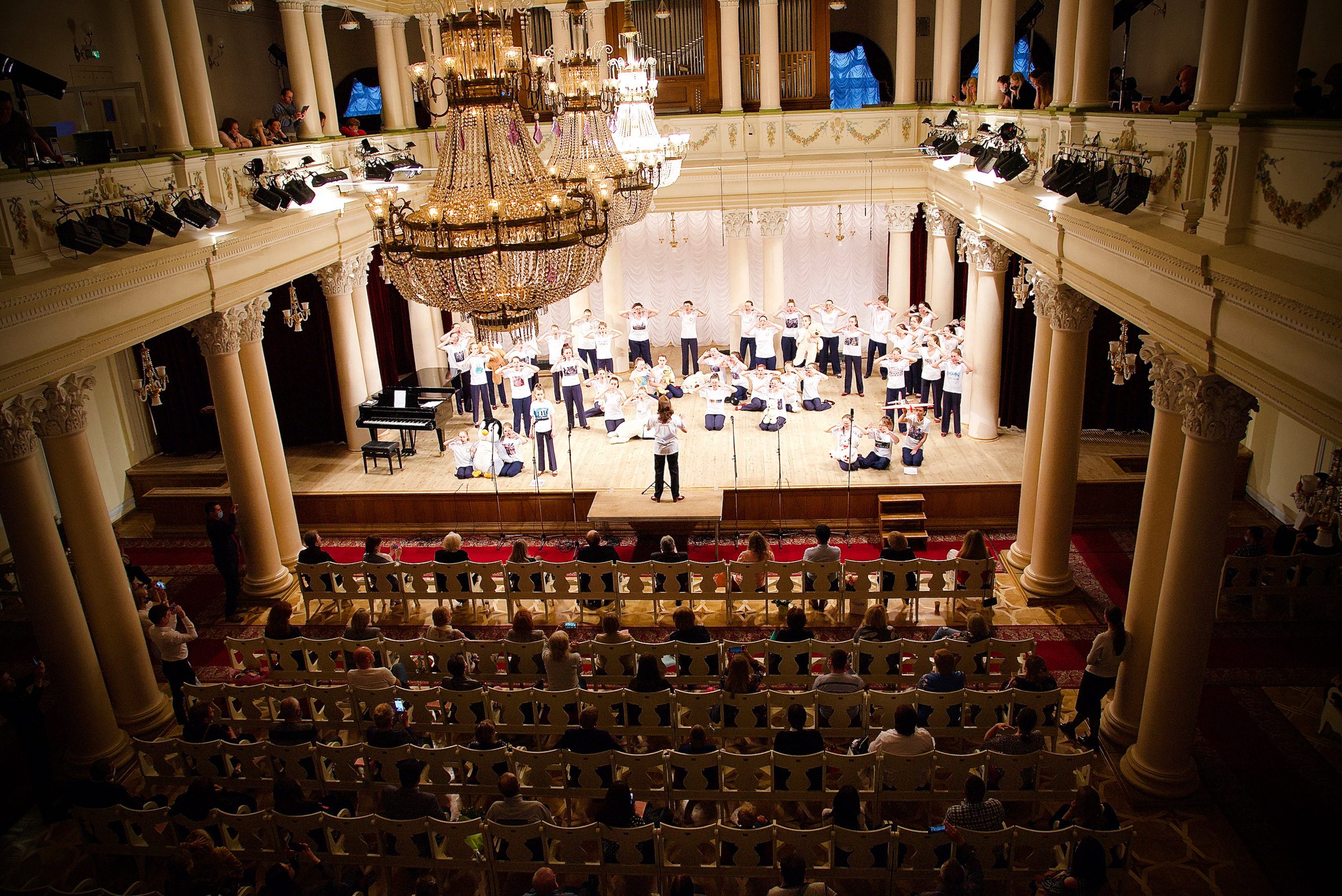 Національна філармонія України. Виступ дитячого хору «Ластівка». Фотограф Марія Якимичева
