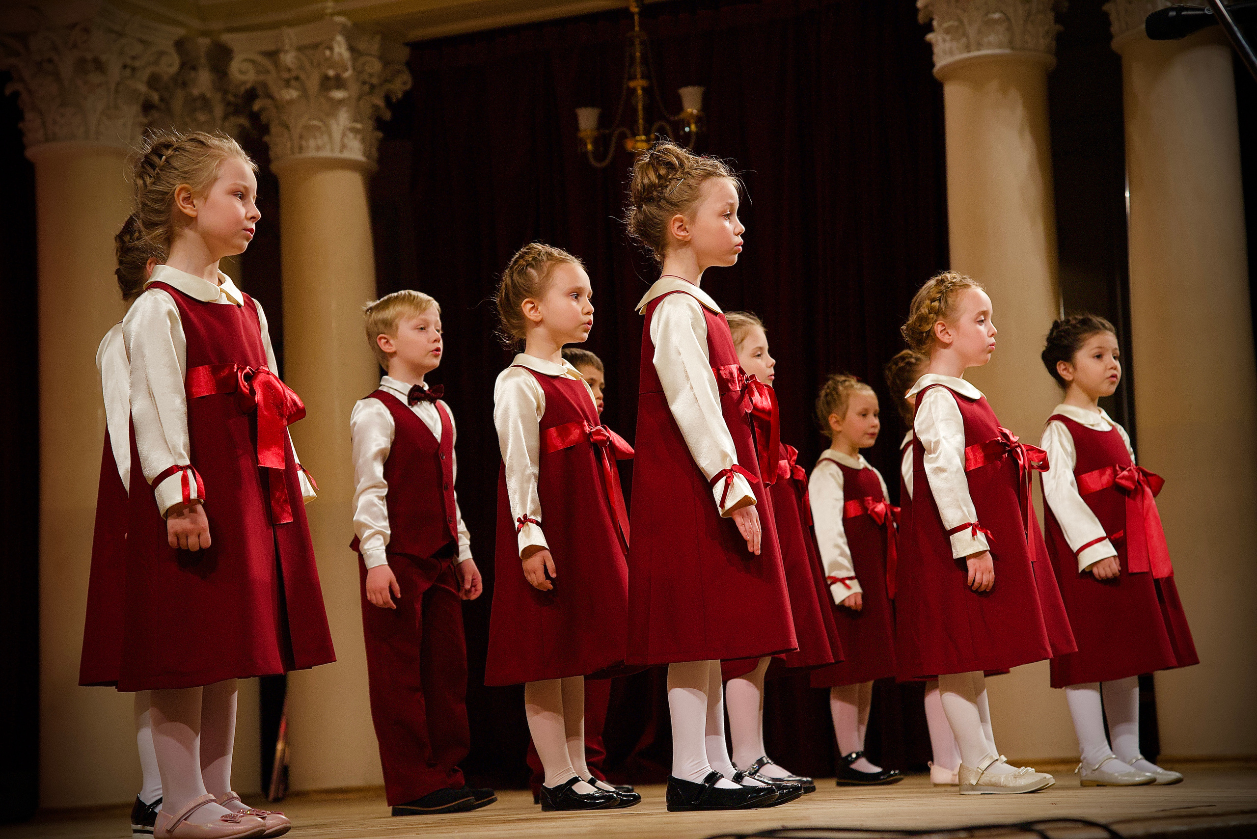 Національна філармонія України. Виступ дитячого хору «Ластівка». Фотограф Марія Якимичева