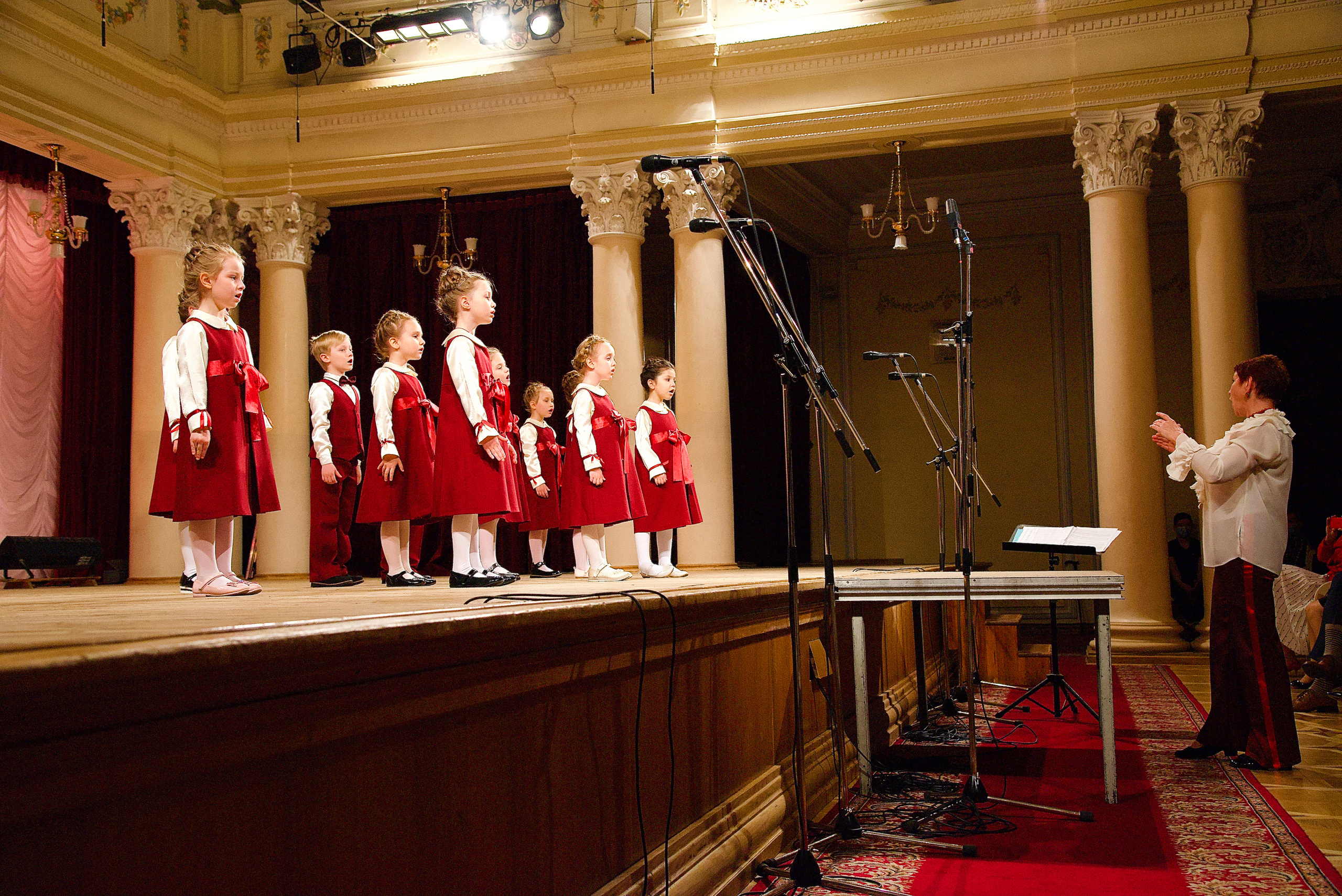 Національна філармонія України. Виступ дитячого хору «Ластівка». Фотограф Марія Якимичева