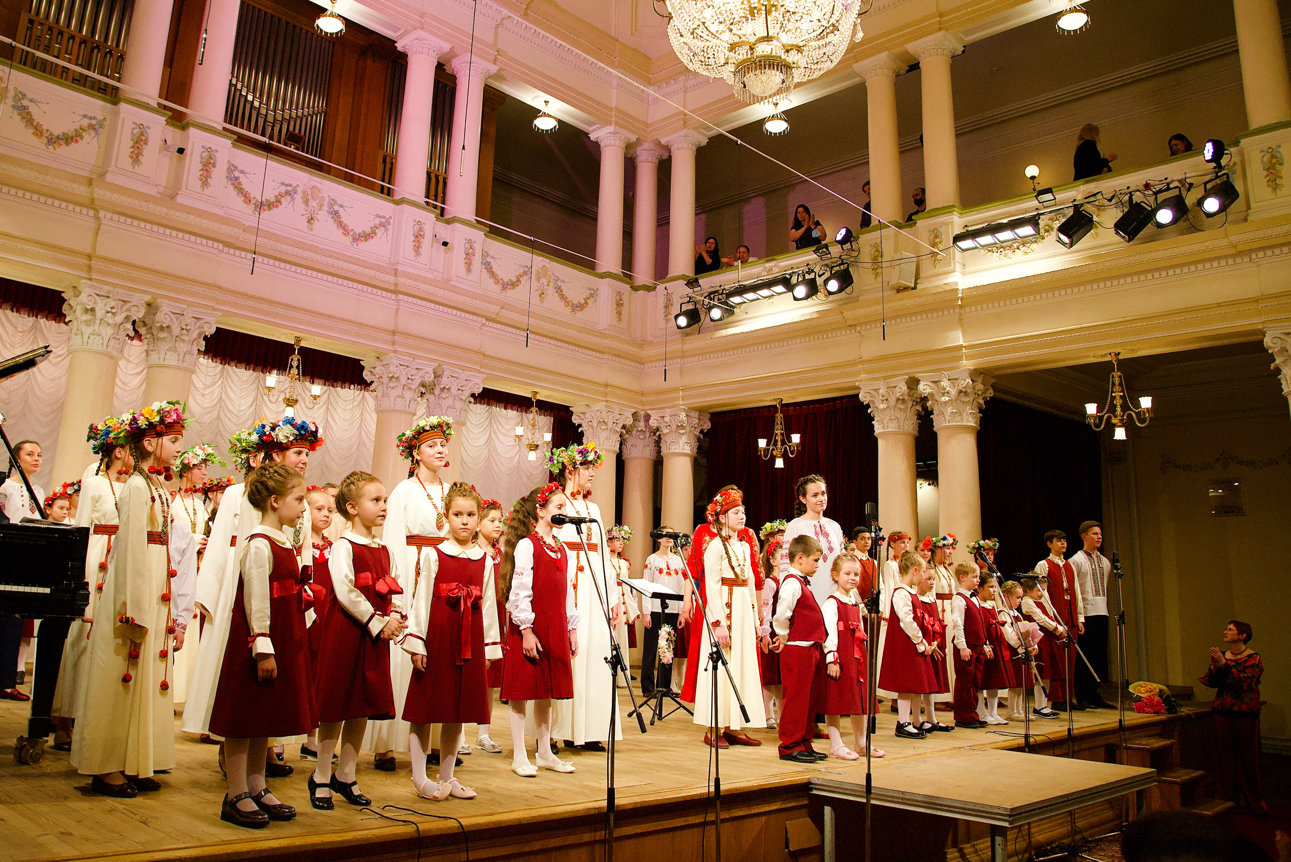 Національна філармонія України. Виступ дитячого хору «Ластівка». Фотограф Марія Якимичева