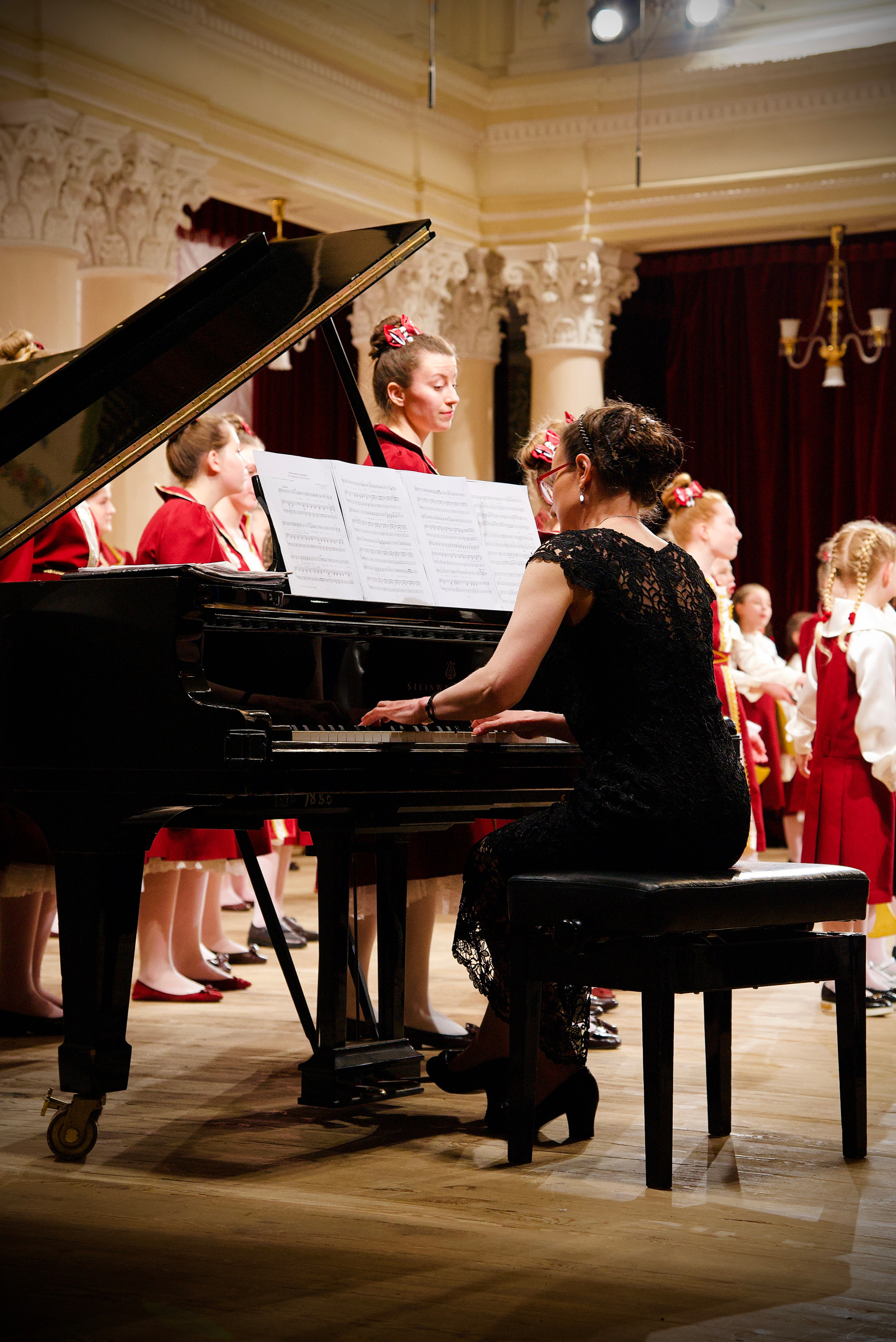 Національна філармонія України. Виступ дитячого хору «Ластівка». Фотограф Марія Якимичева