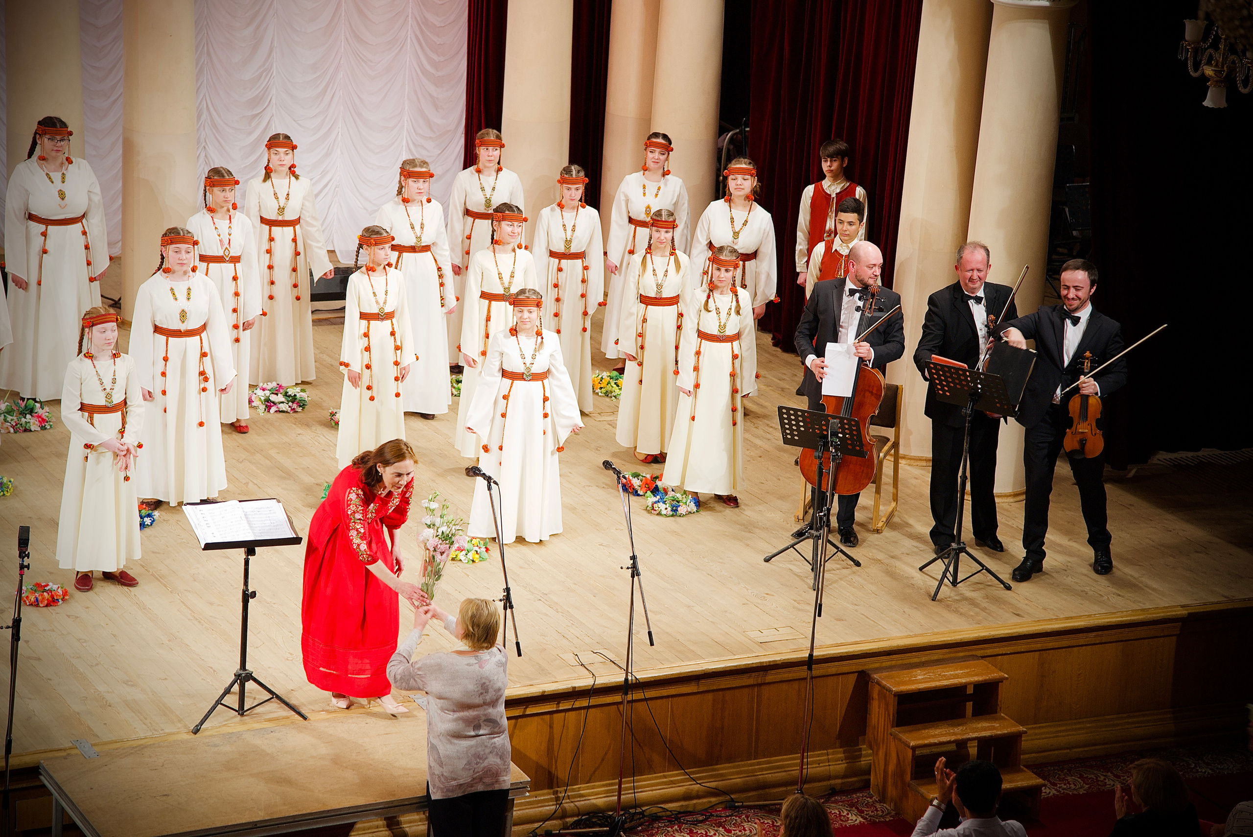 Національна філармонія України. Виступ дитячого хору «Ластівка». Фотограф Марія Якимичева