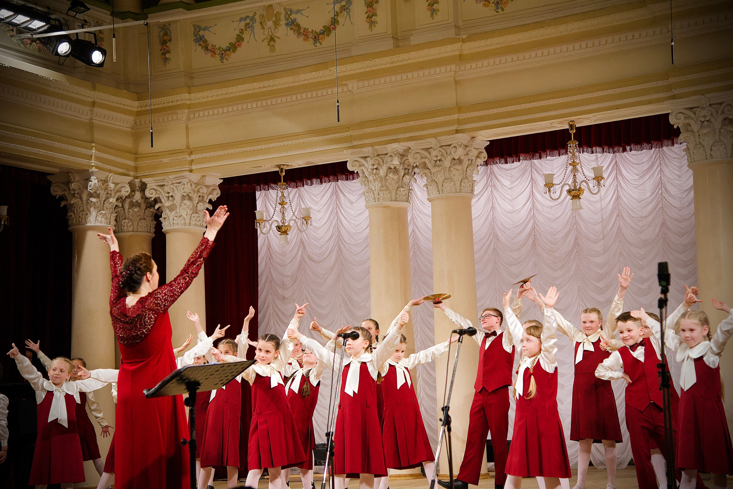Національна філармонія України. Виступ дитячого хору «Ластівка». Фотограф Марія Якимичева