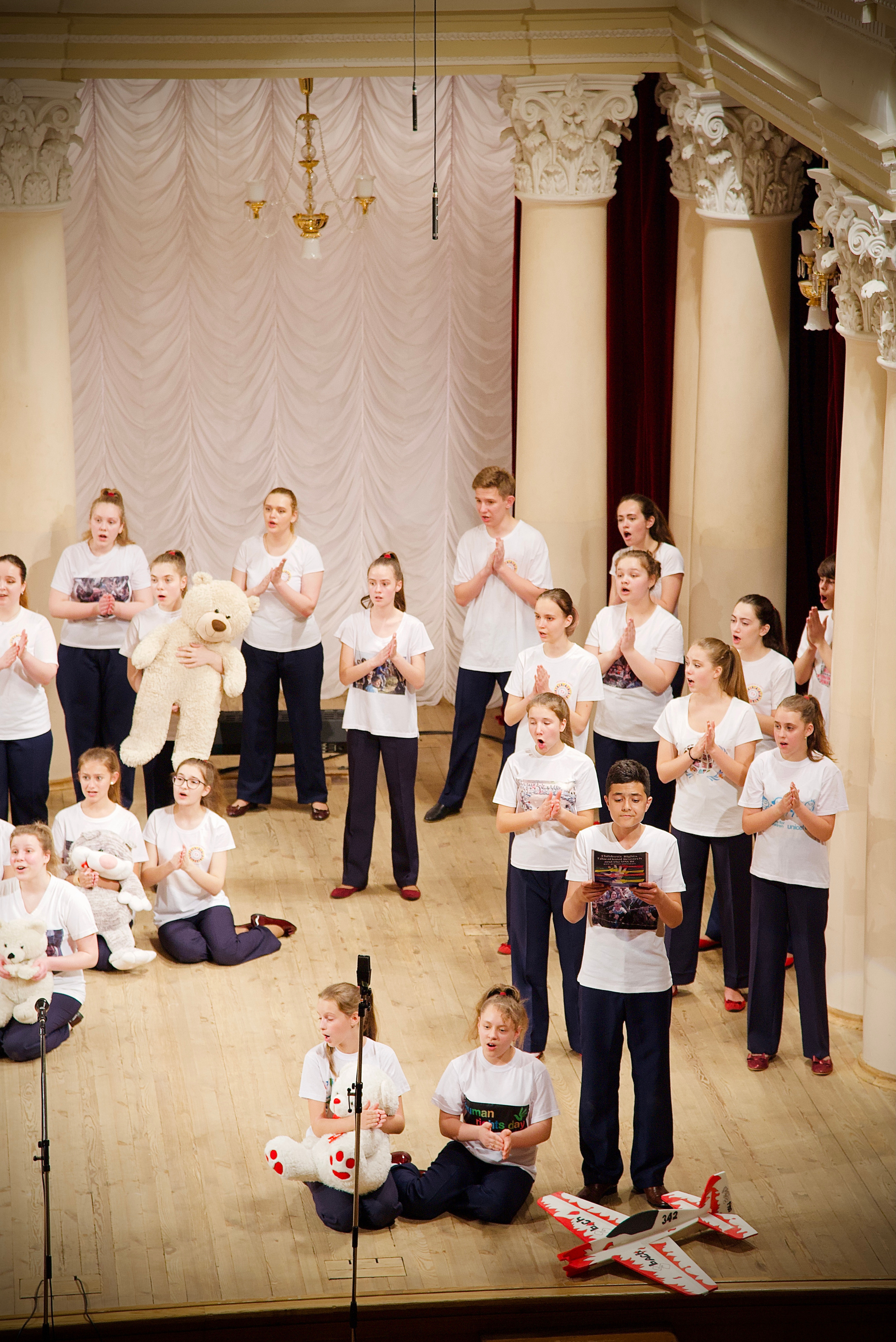 Національна філармонія України. Виступ дитячого хору «Ластівка». Фотограф Марія Якимичева