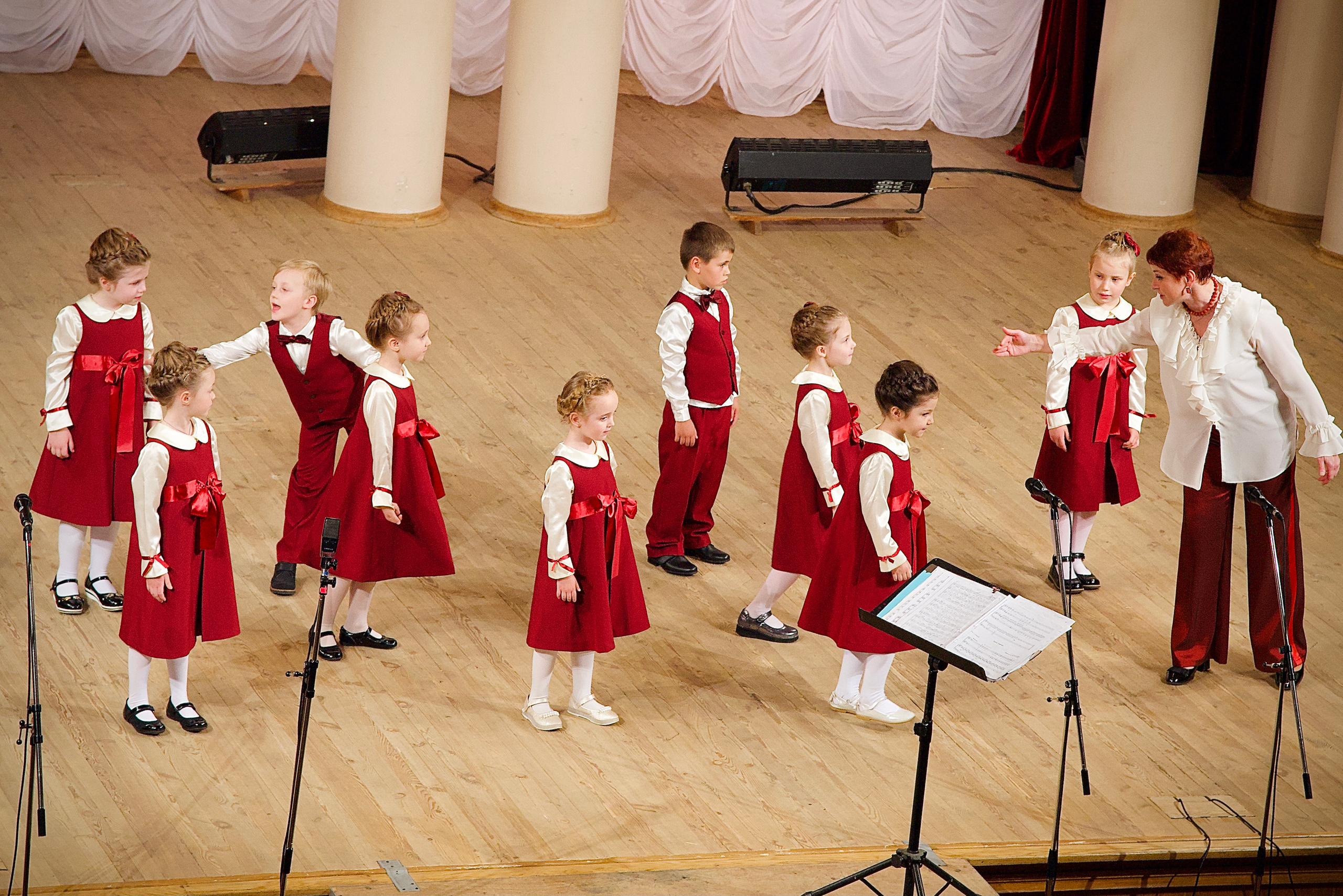 Національна філармонія України. Виступ дитячого хору «Ластівка». Фотограф Марія Якимичева