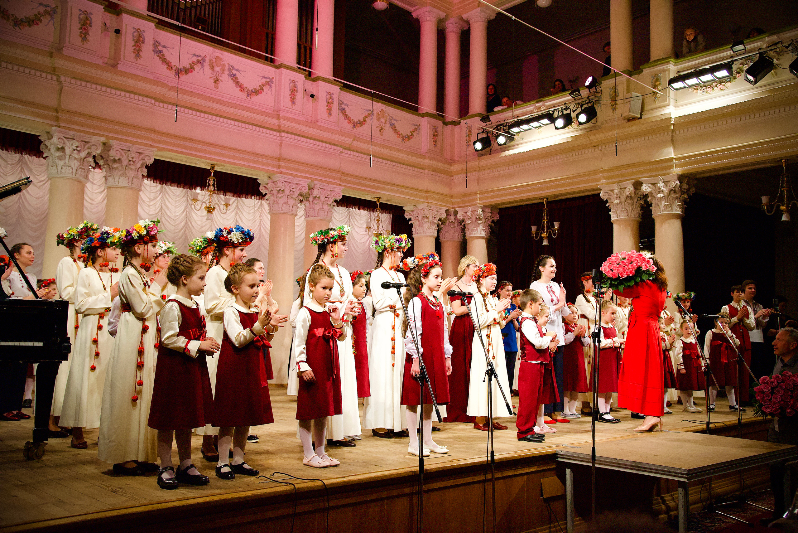 Національна філармонія України. Виступ дитячого хору «Ластівка». Фотограф Марія Якимичева