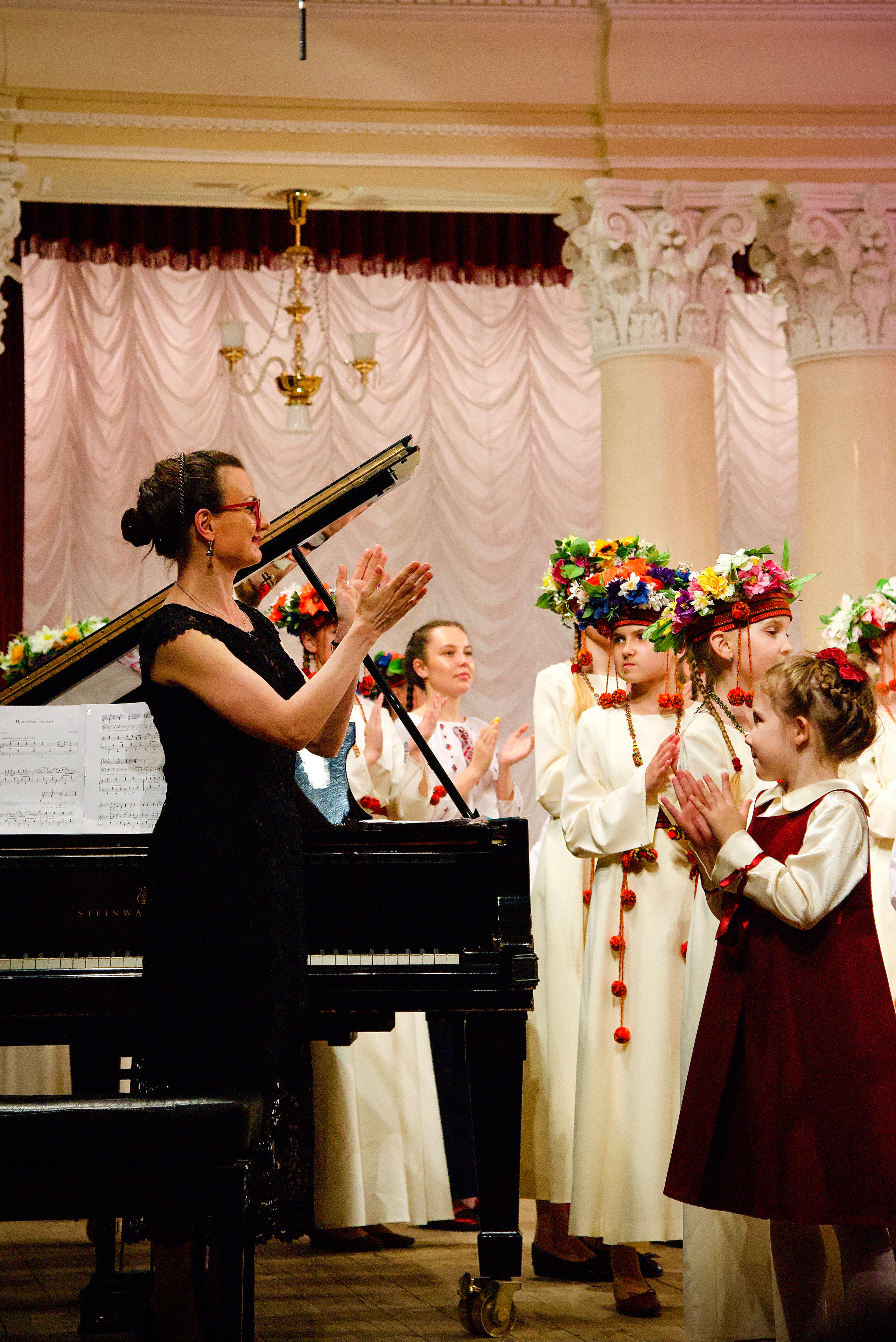 Національна філармонія України. Виступ дитячого хору «Ластівка». Фотограф Марія Якимичева