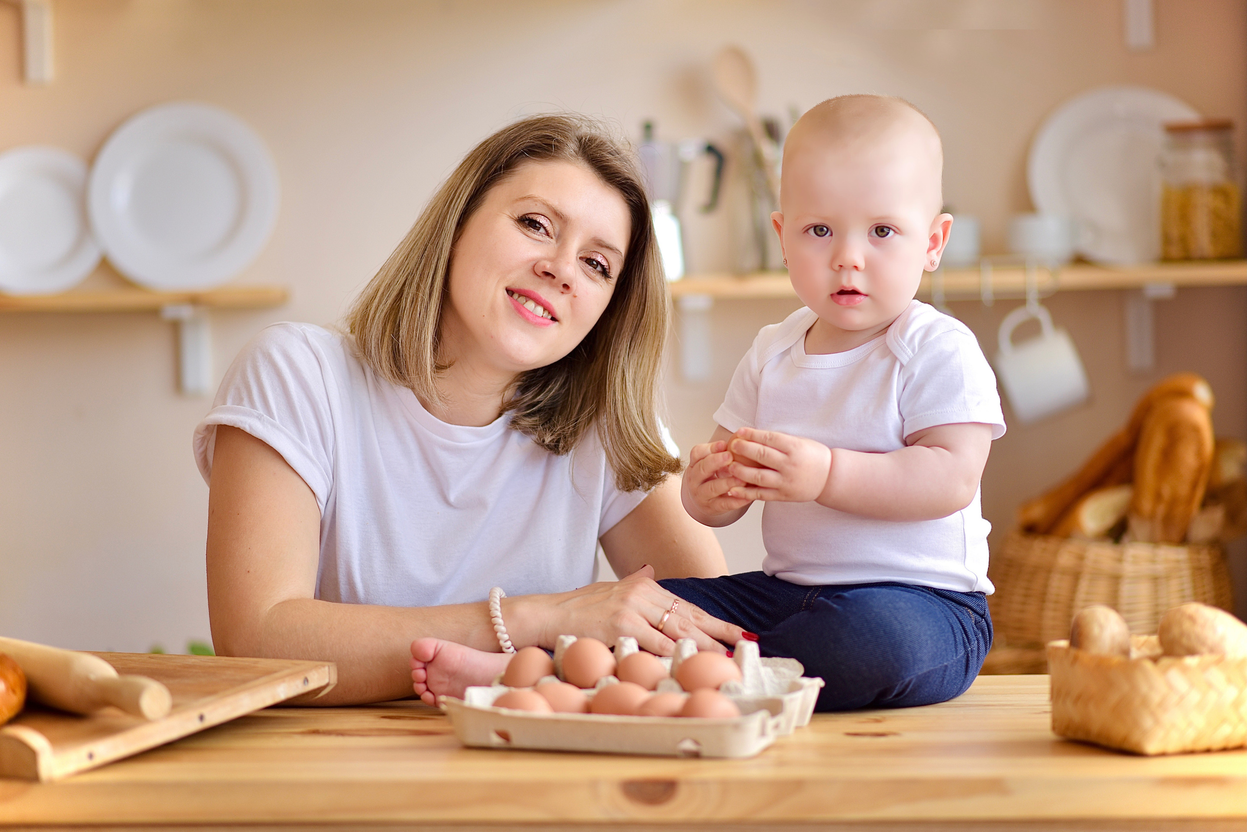 Мама Оля із донечкою Анічкою. Фотограф Марія Якимичева
