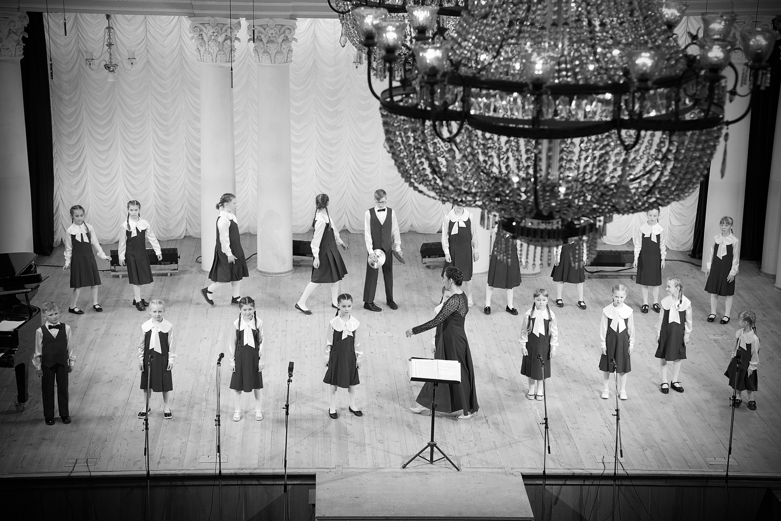 Національна філармонія України. Виступ дитячого хору «Ластівка». Фотограф Марія Якимичева