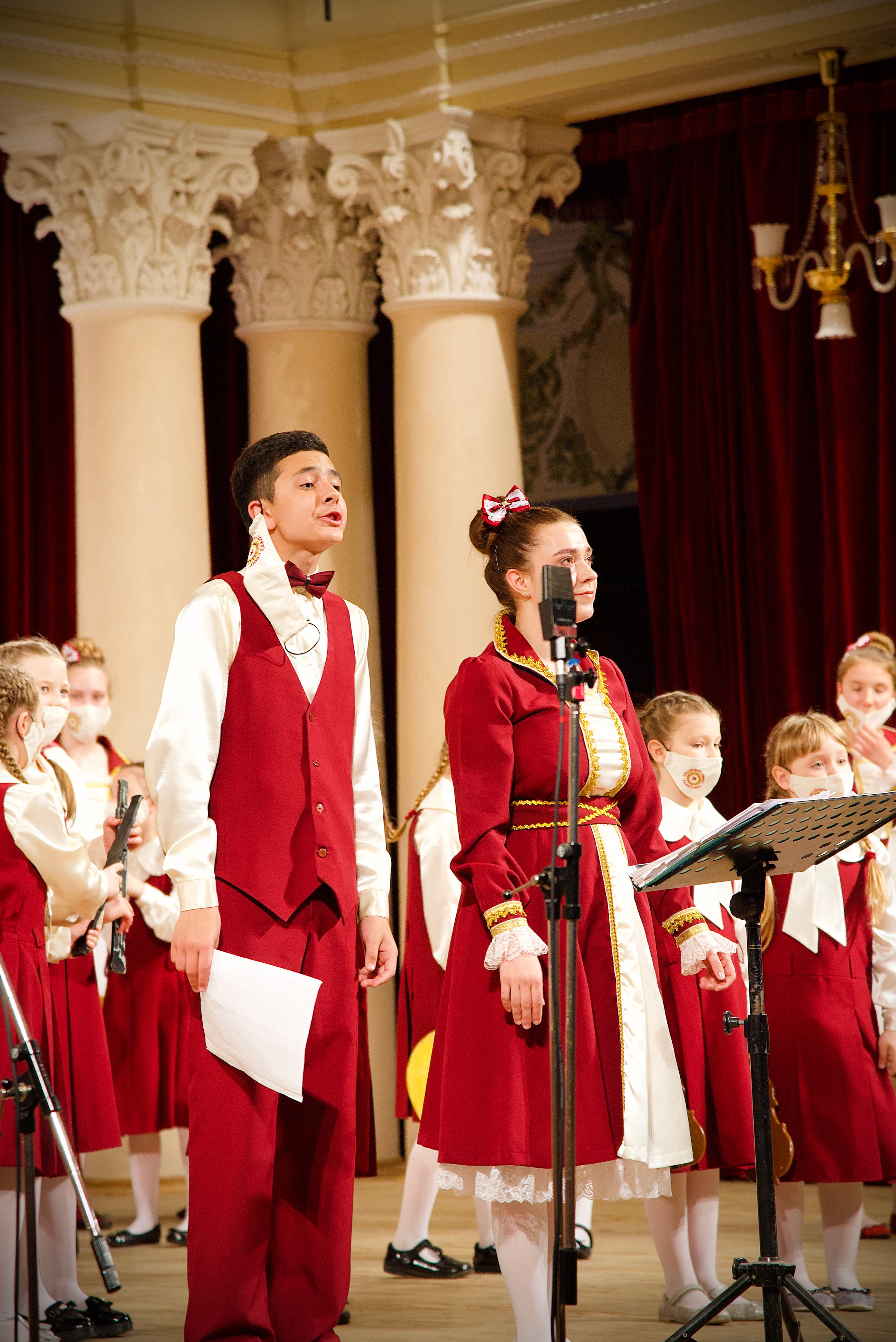 Національна філармонія України. Виступ дитячого хору «Ластівка». Фотограф Марія Якимичева