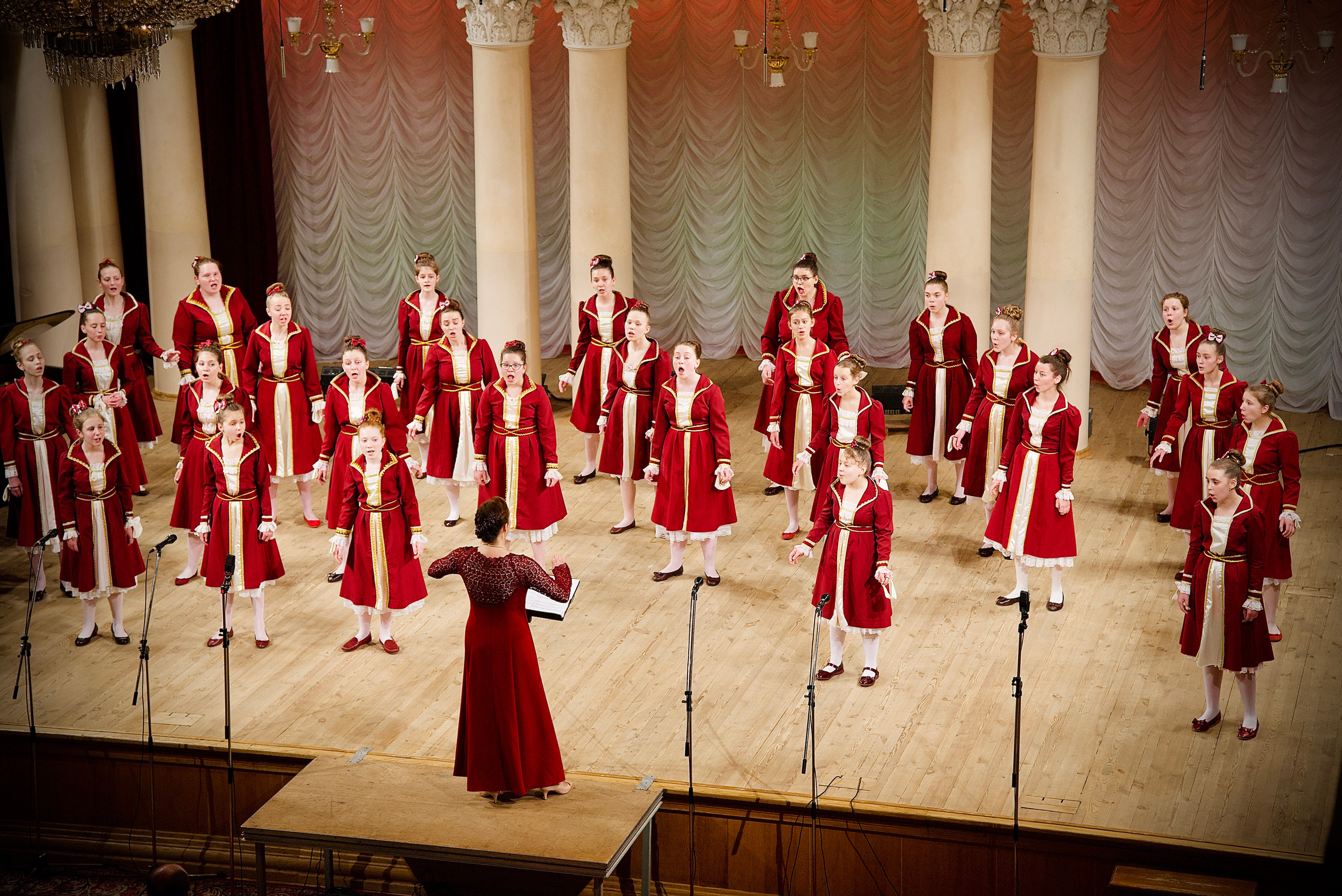 Національна філармонія України. Виступ дитячого хору «Ластівка». Фотограф Марія Якимичева