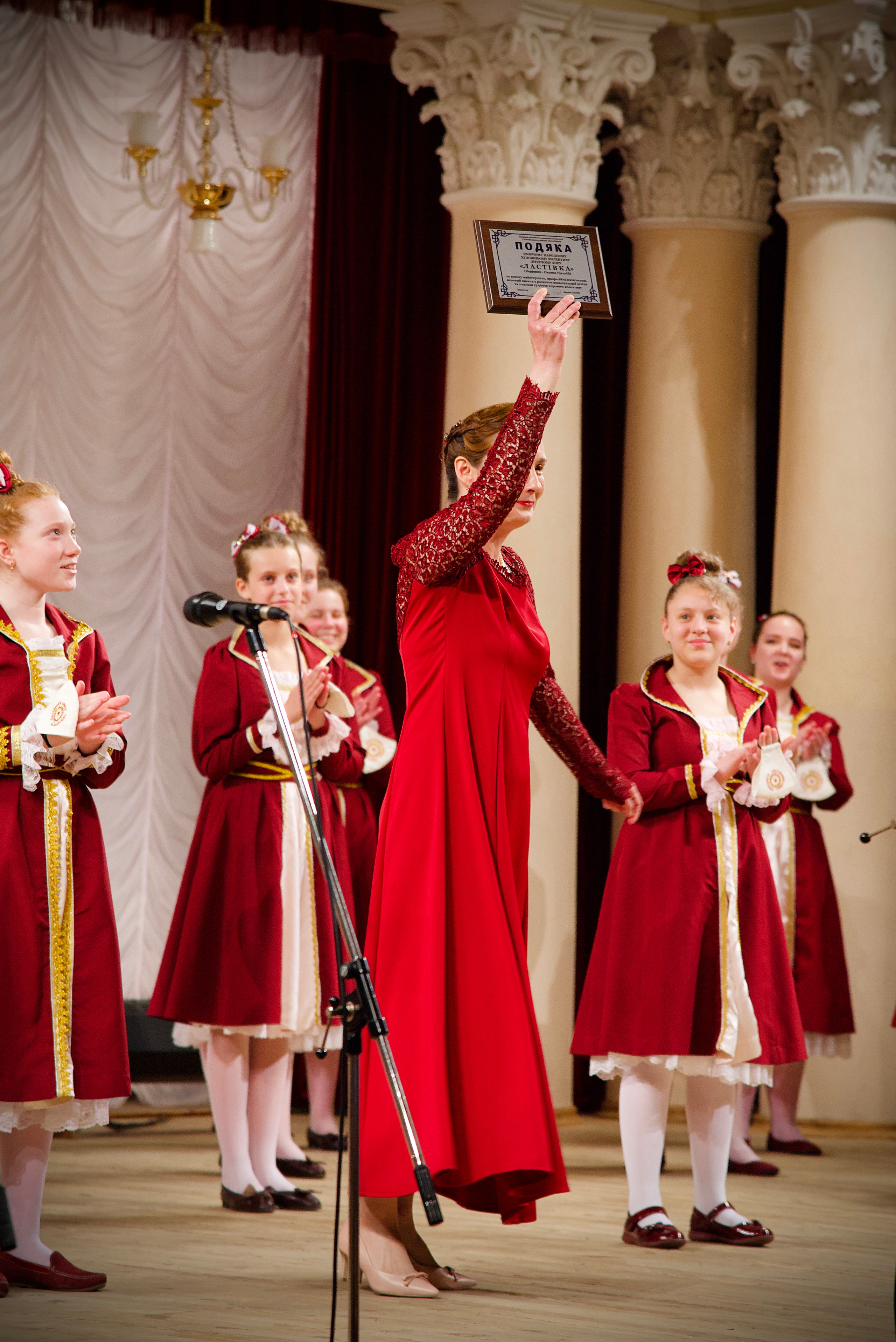 Національна філармонія України. Виступ дитячого хору «Ластівка». Фотограф Марія Якимичева