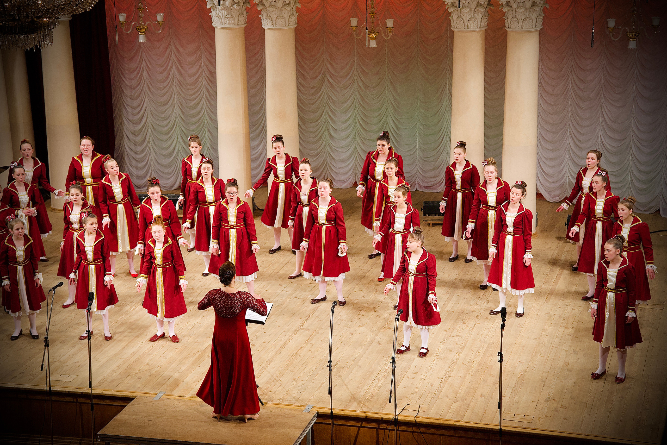 Національна філармонія України. Виступ дитячого хору «Ластівка». Фотограф Марія Якимичева