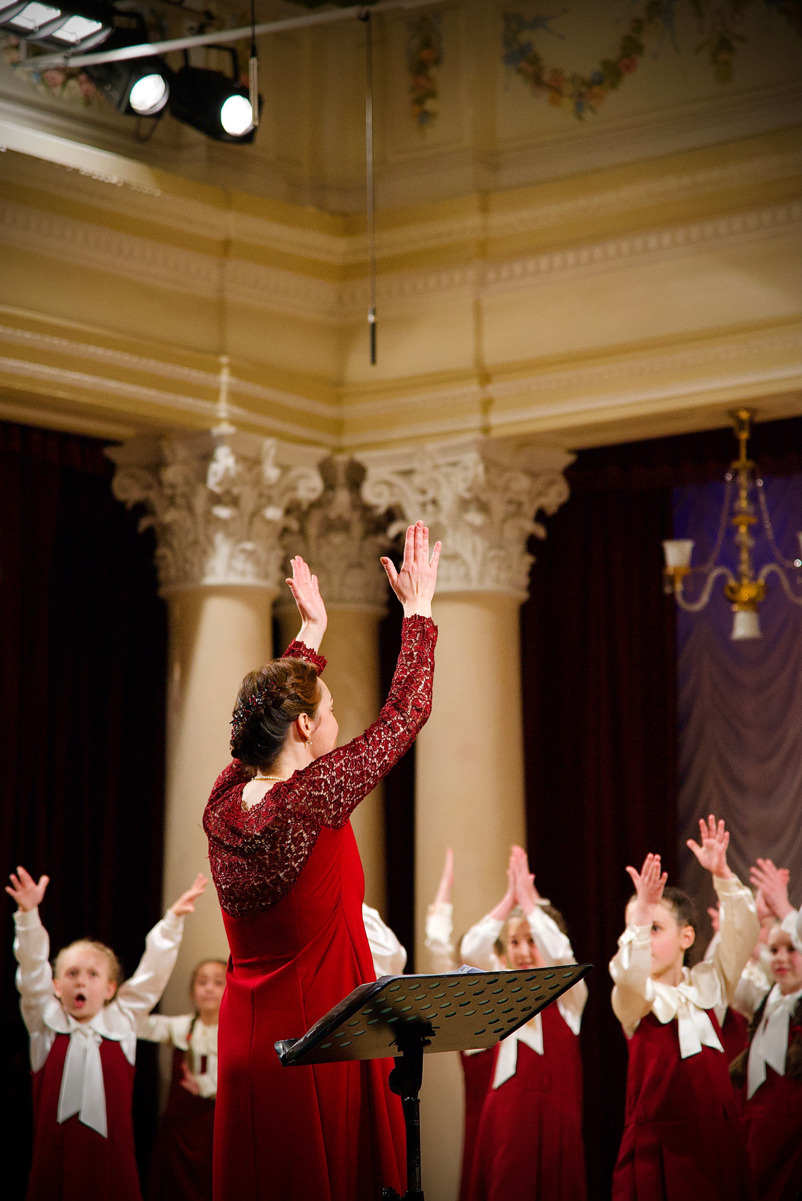 Національна філармонія України. Виступ дитячого хору «Ластівка». Фотограф Марія Якимичева