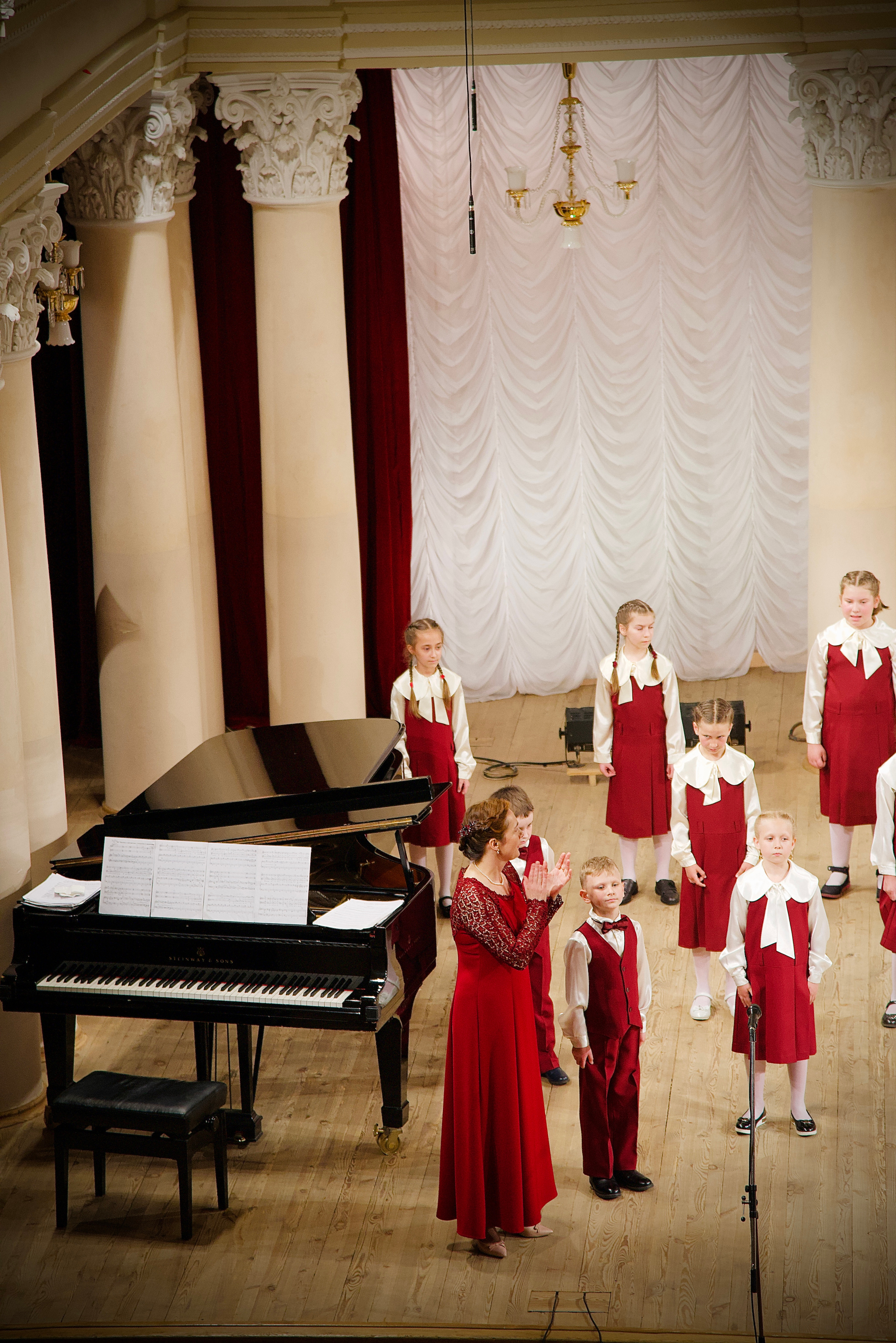 Національна філармонія України. Виступ дитячого хору «Ластівка». Фотограф Марія Якимичева