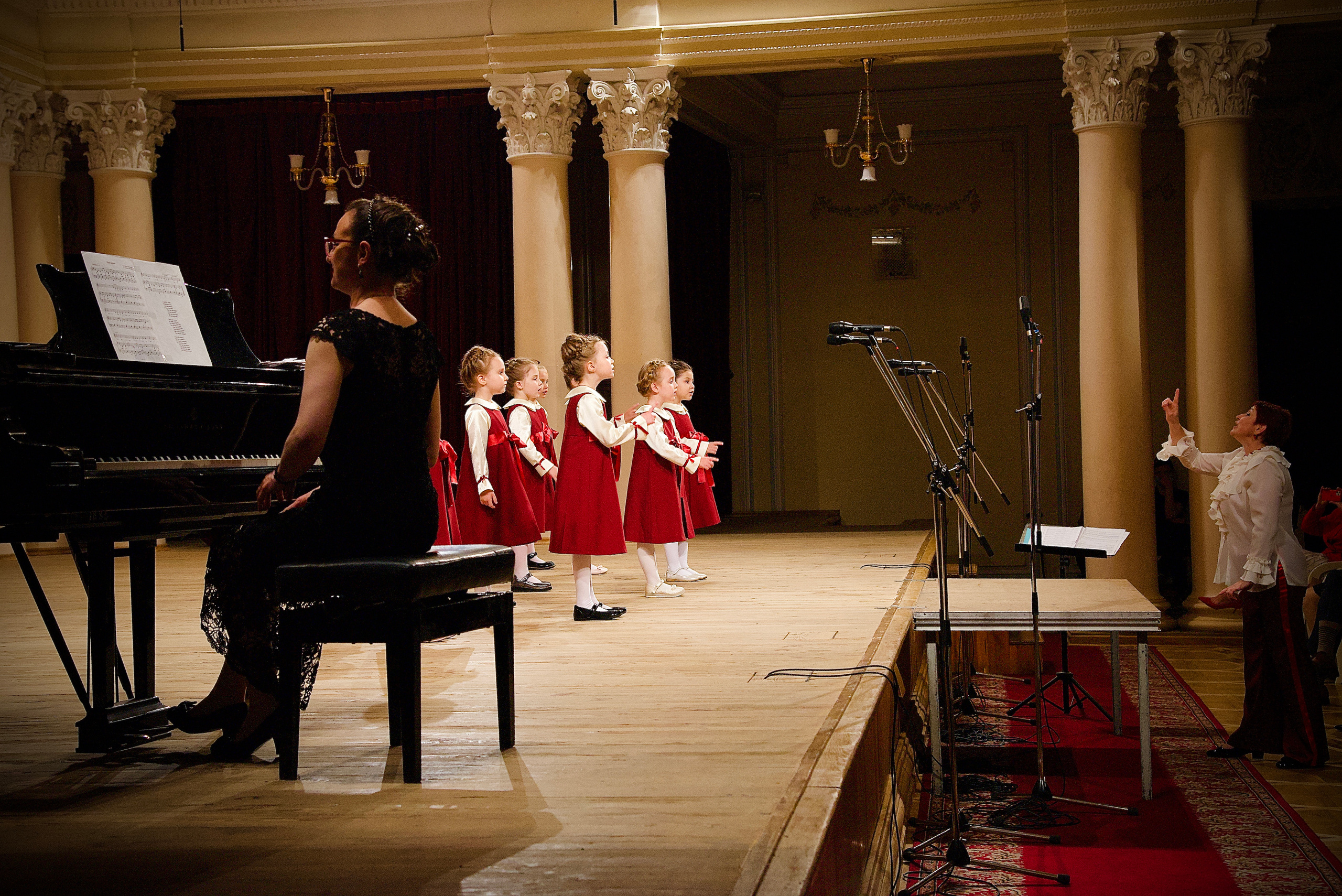 Національна філармонія України. Виступ дитячого хору «Ластівка». Фотограф Марія Якимичева