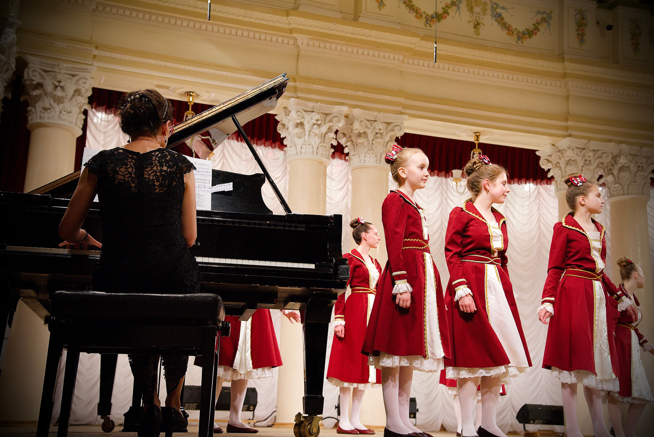 Національна філармонія України. Виступ дитячого хору «Ластівка». Фотограф Марія Якимичева