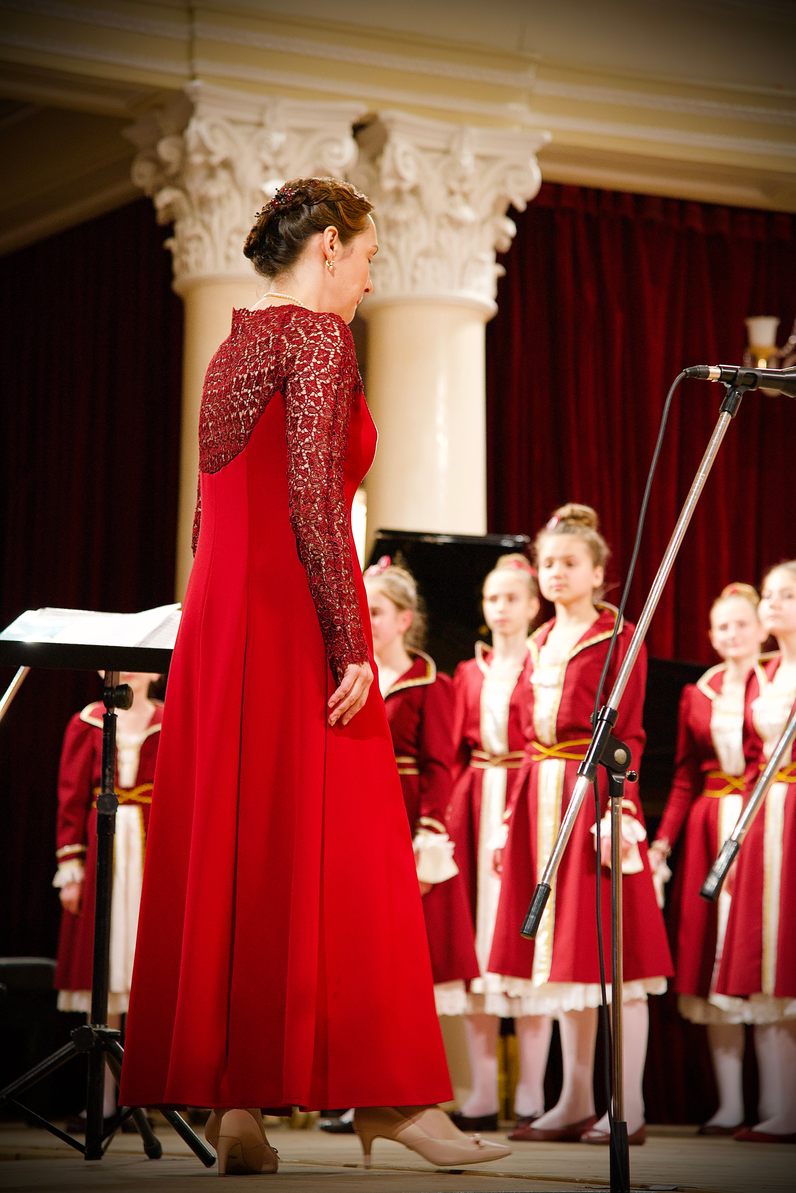 Національна філармонія України. Виступ дитячого хору «Ластівка». Фотограф Марія Якимичева