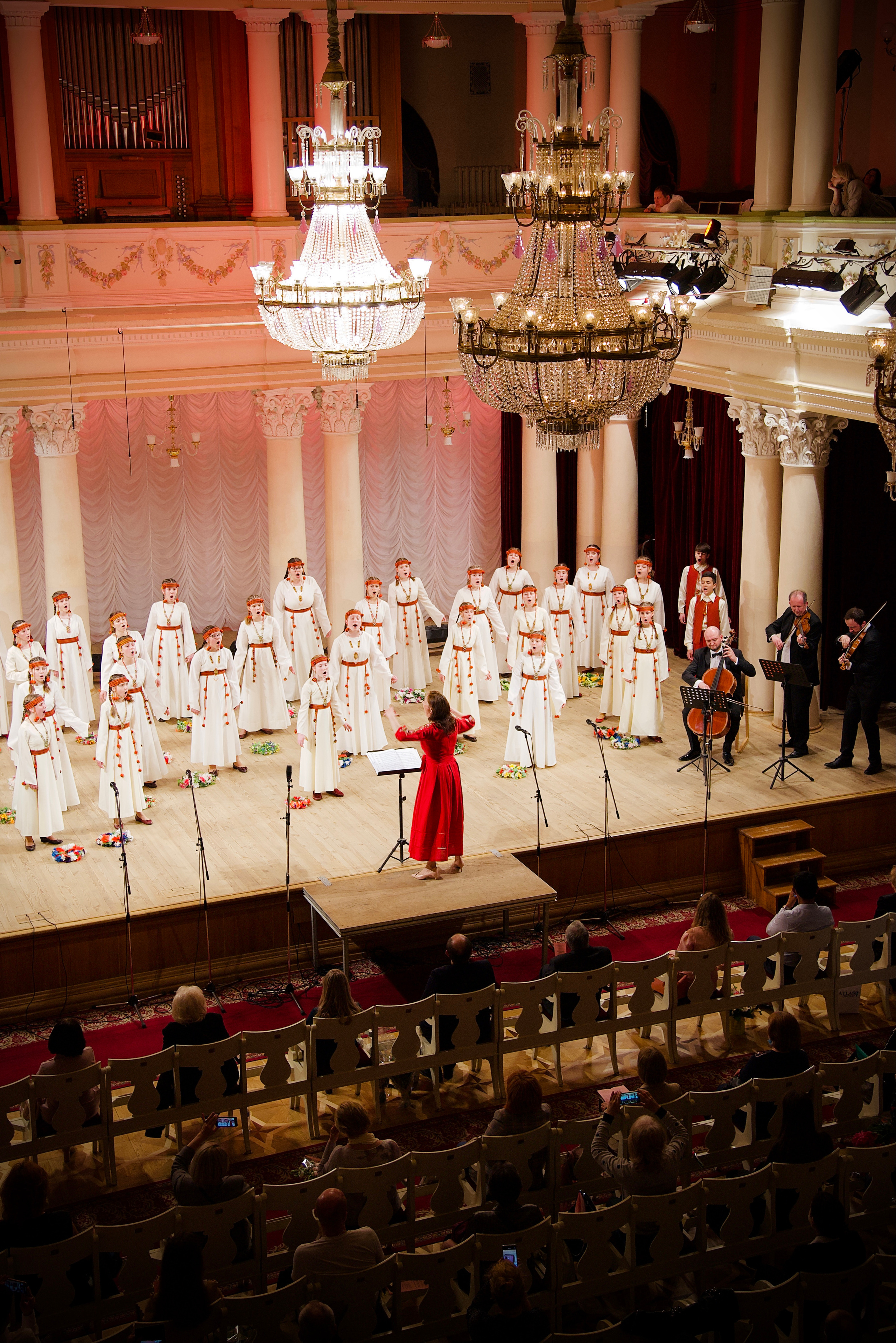 Національна філармонія України. Виступ дитячого хору «Ластівка». Фотограф Марія Якимичева