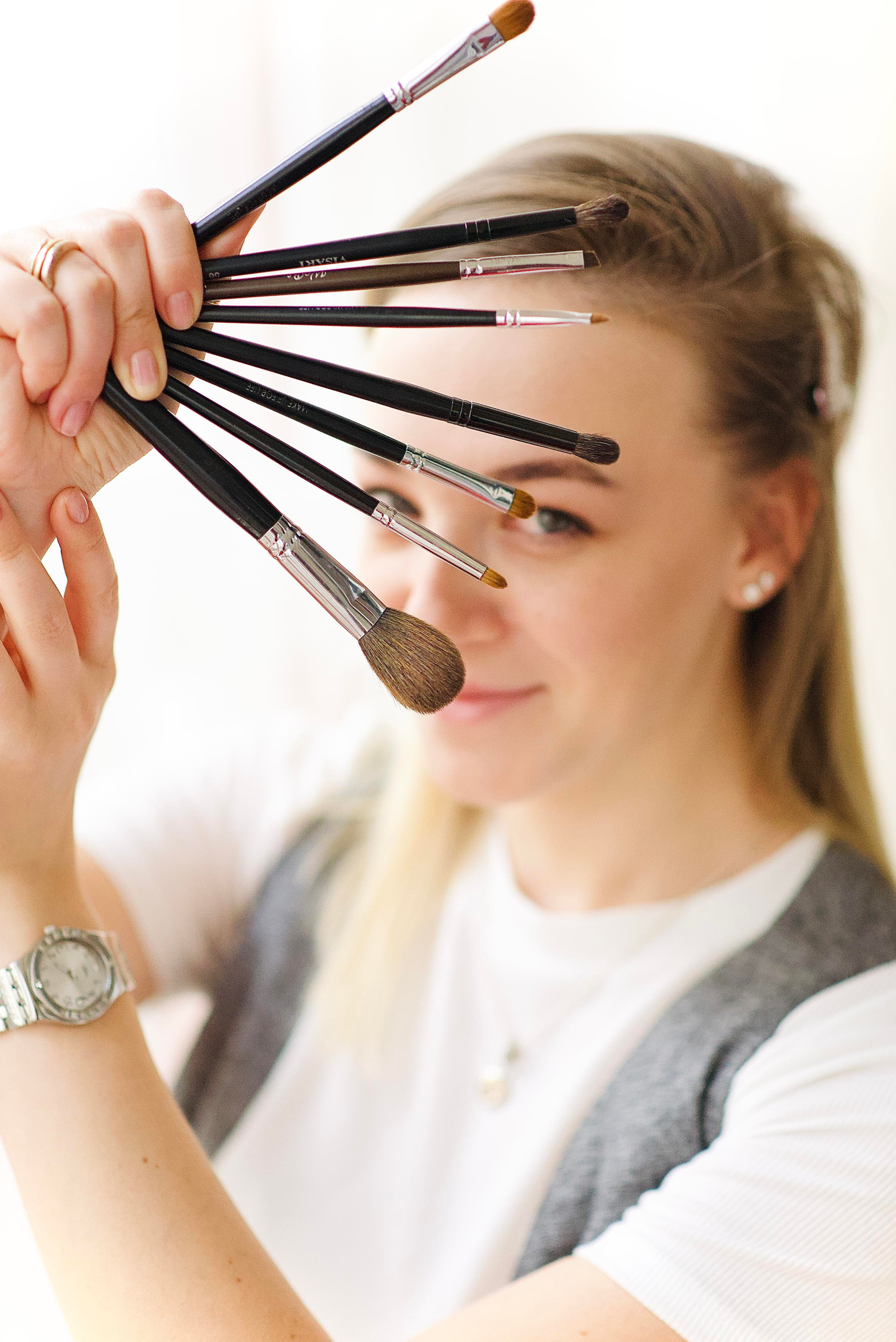 Контент-зйомка для візажиста Катерини. Фотограф Марія Якимичева