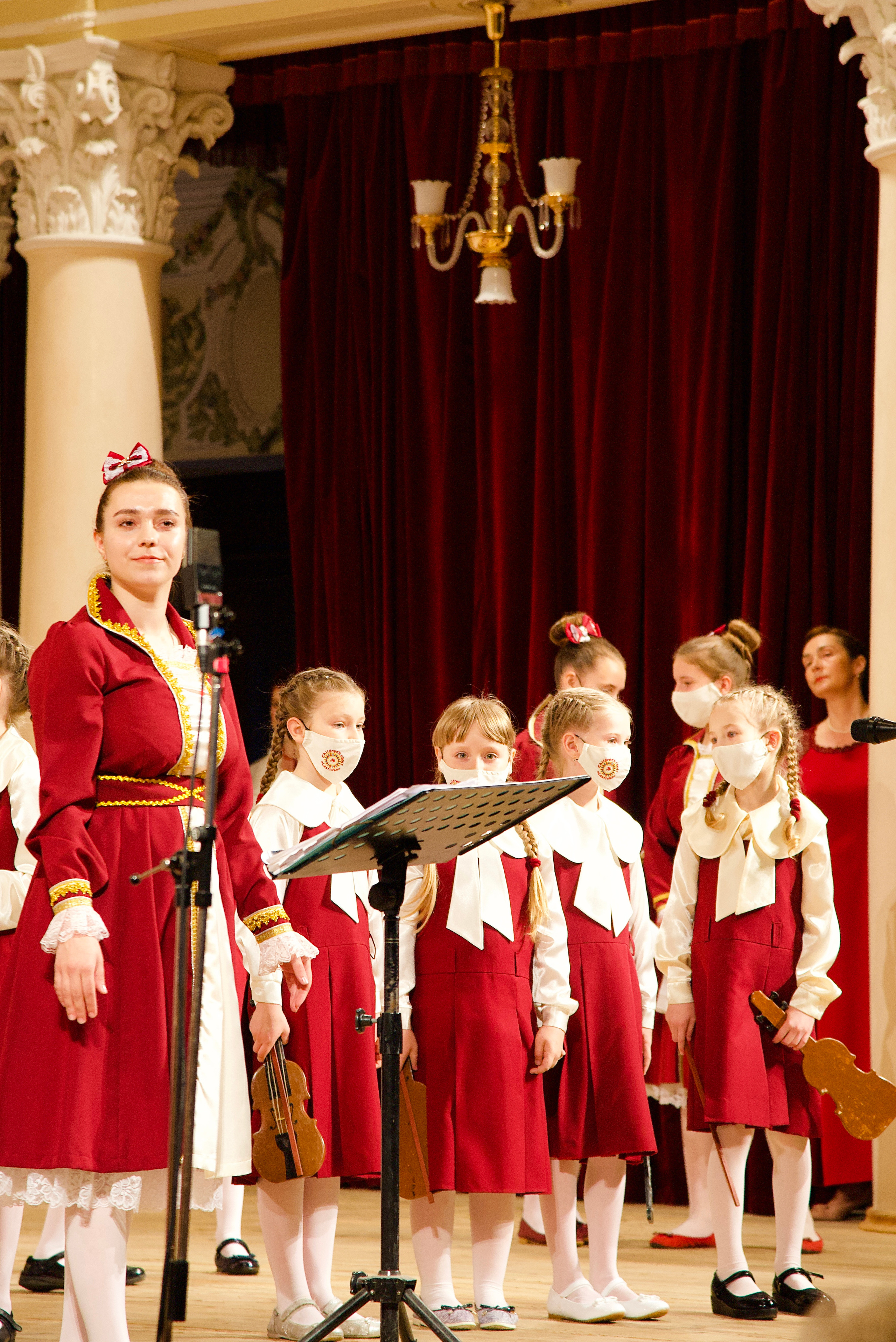 Національна філармонія України. Виступ дитячого хору «Ластівка». Фотограф Марія Якимичева