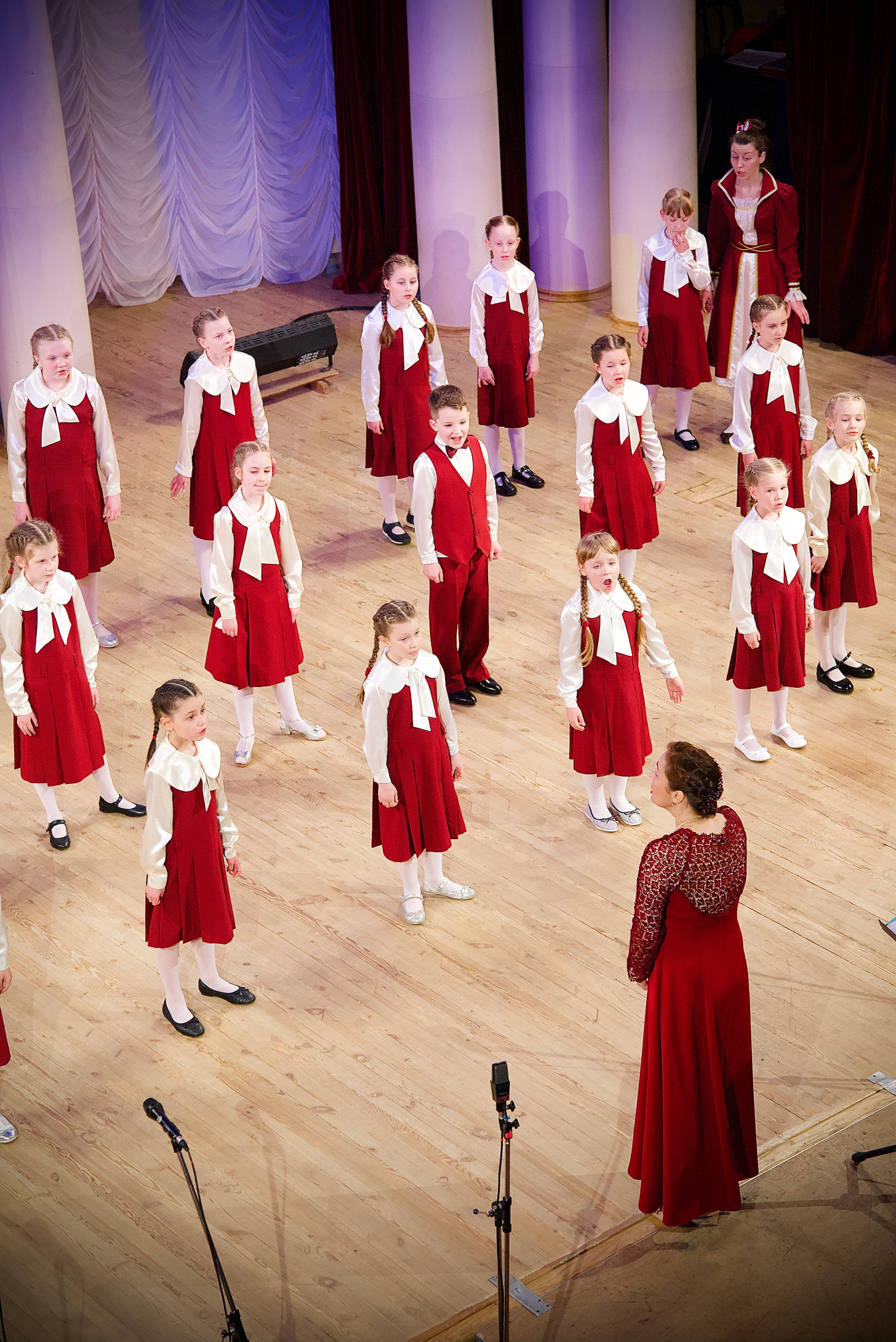 Національна філармонія України. Виступ дитячого хору «Ластівка». Фотограф Марія Якимичева