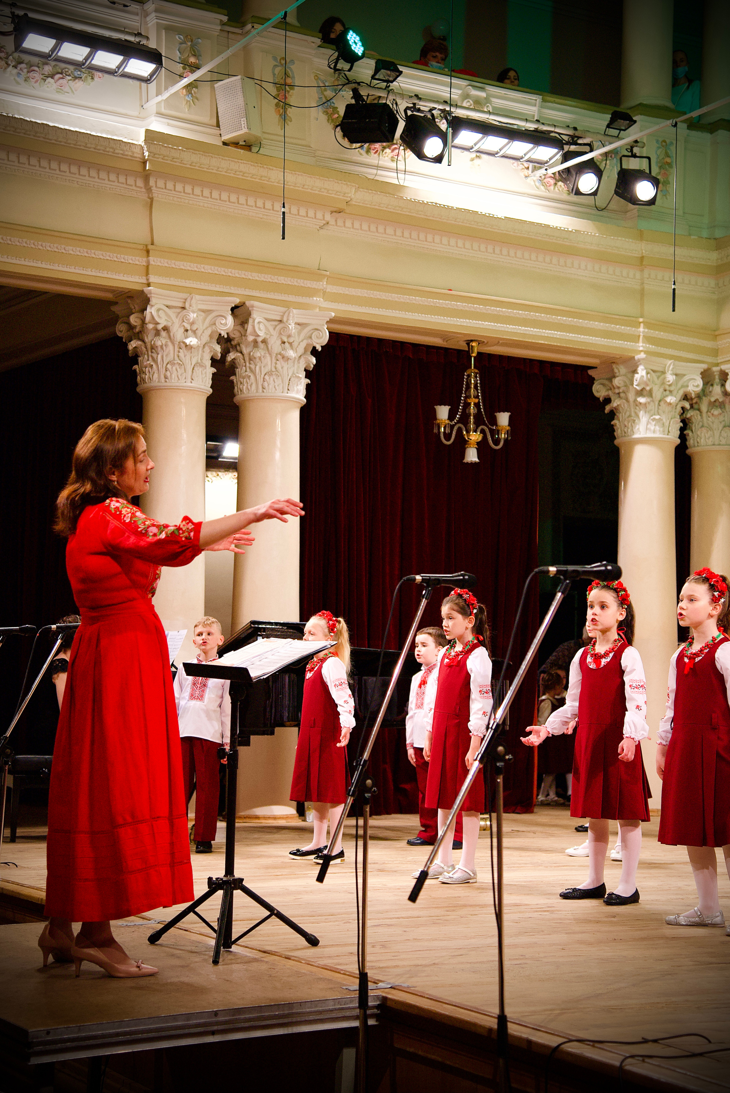 Національна філармонія України. Виступ дитячого хору «Ластівка». Фотограф Марія Якимичева
