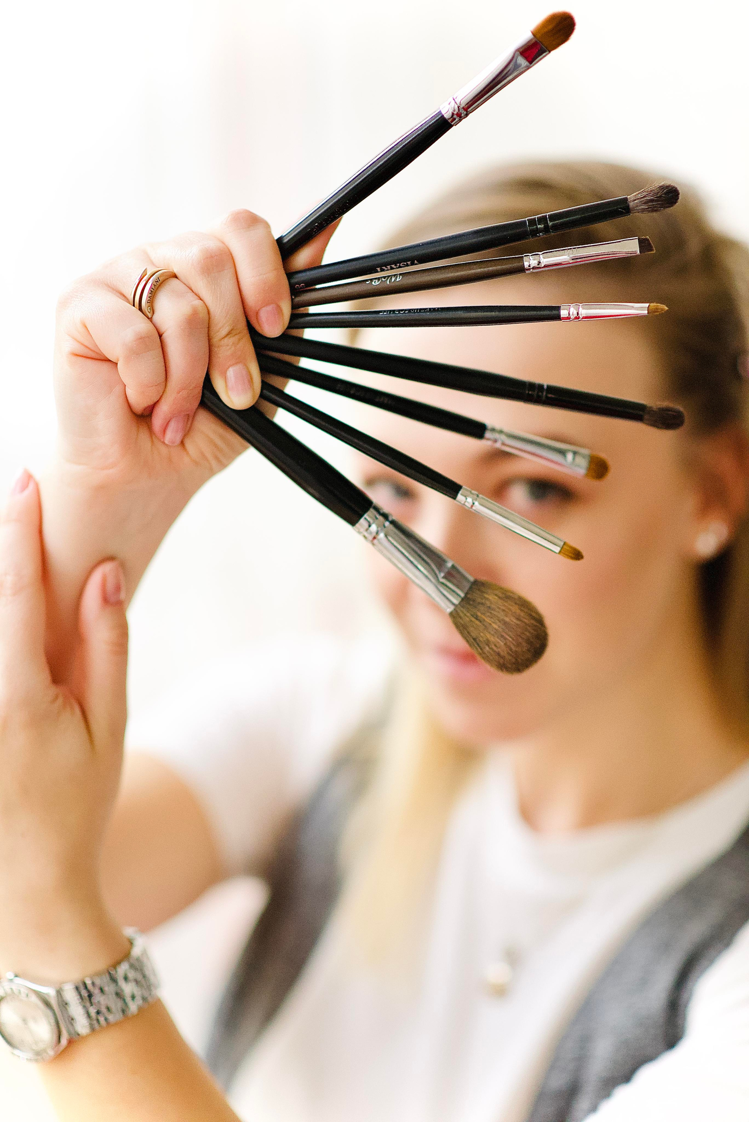 Контент-зйомка для візажиста Катерини. Фотограф Марія Якимичева