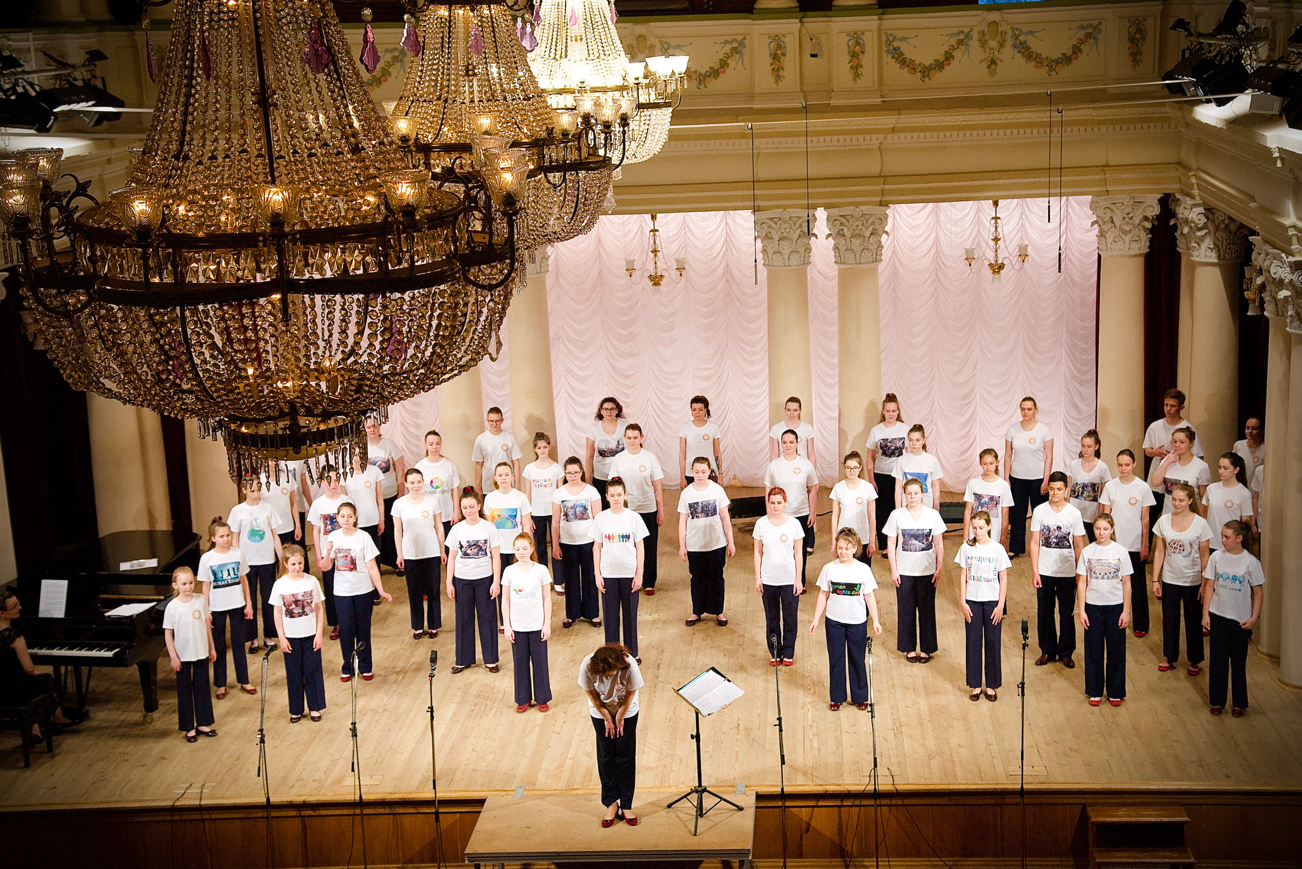 Національна філармонія України. Виступ дитячого хору «Ластівка». Фотограф Марія Якимичева