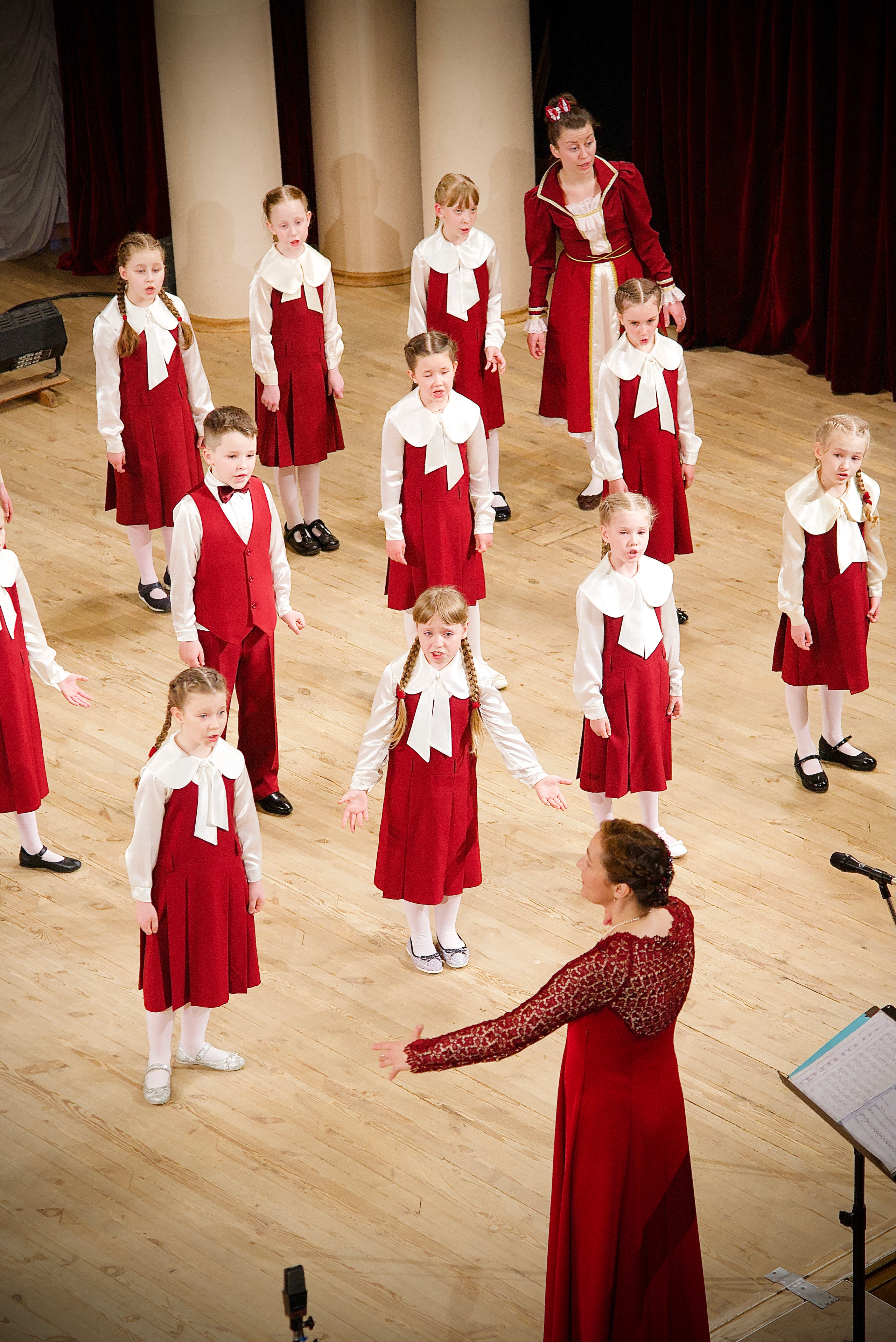 Національна філармонія України. Виступ дитячого хору «Ластівка». Фотограф Марія Якимичева