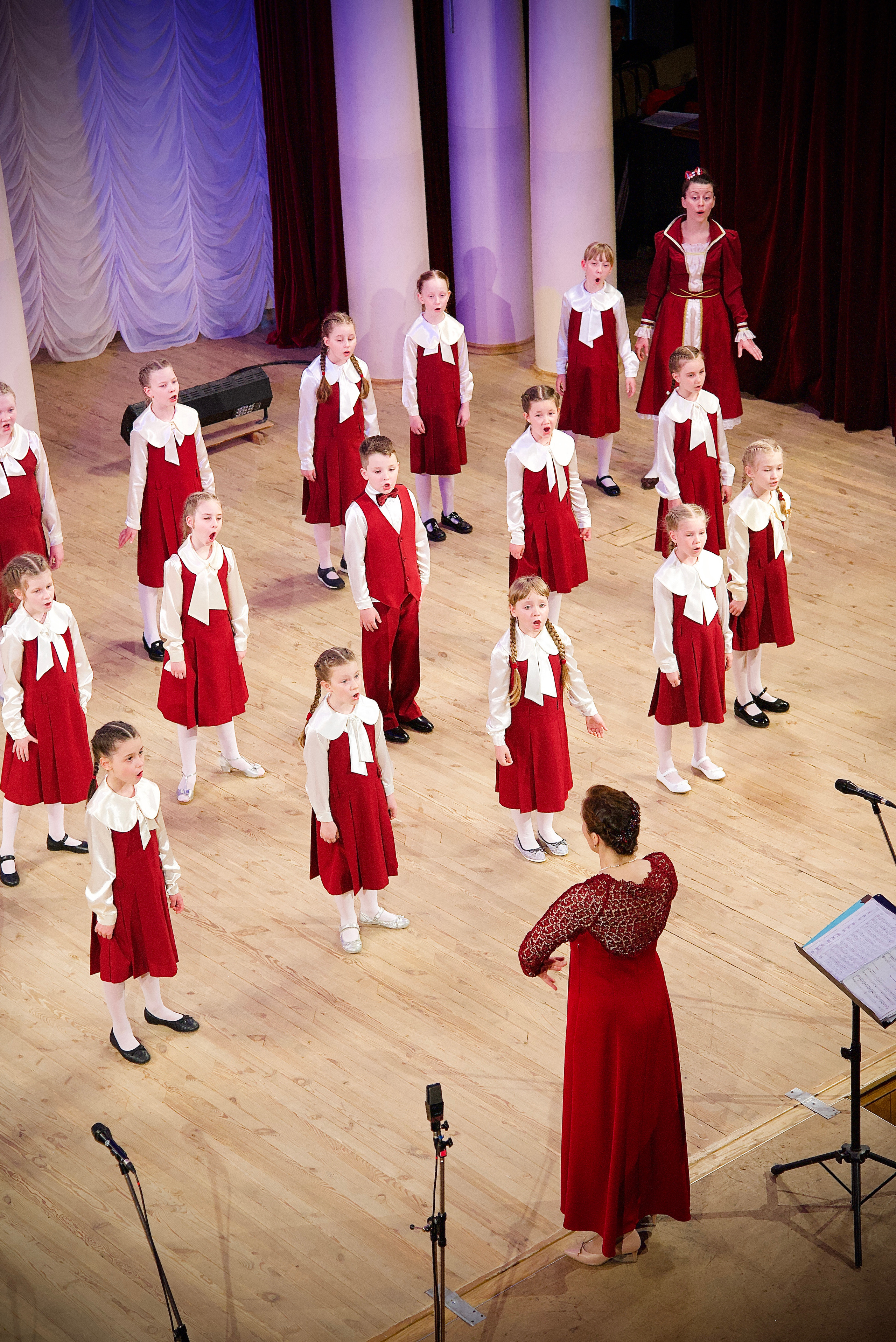 Національна філармонія України. Виступ дитячого хору «Ластівка». Фотограф Марія Якимичева