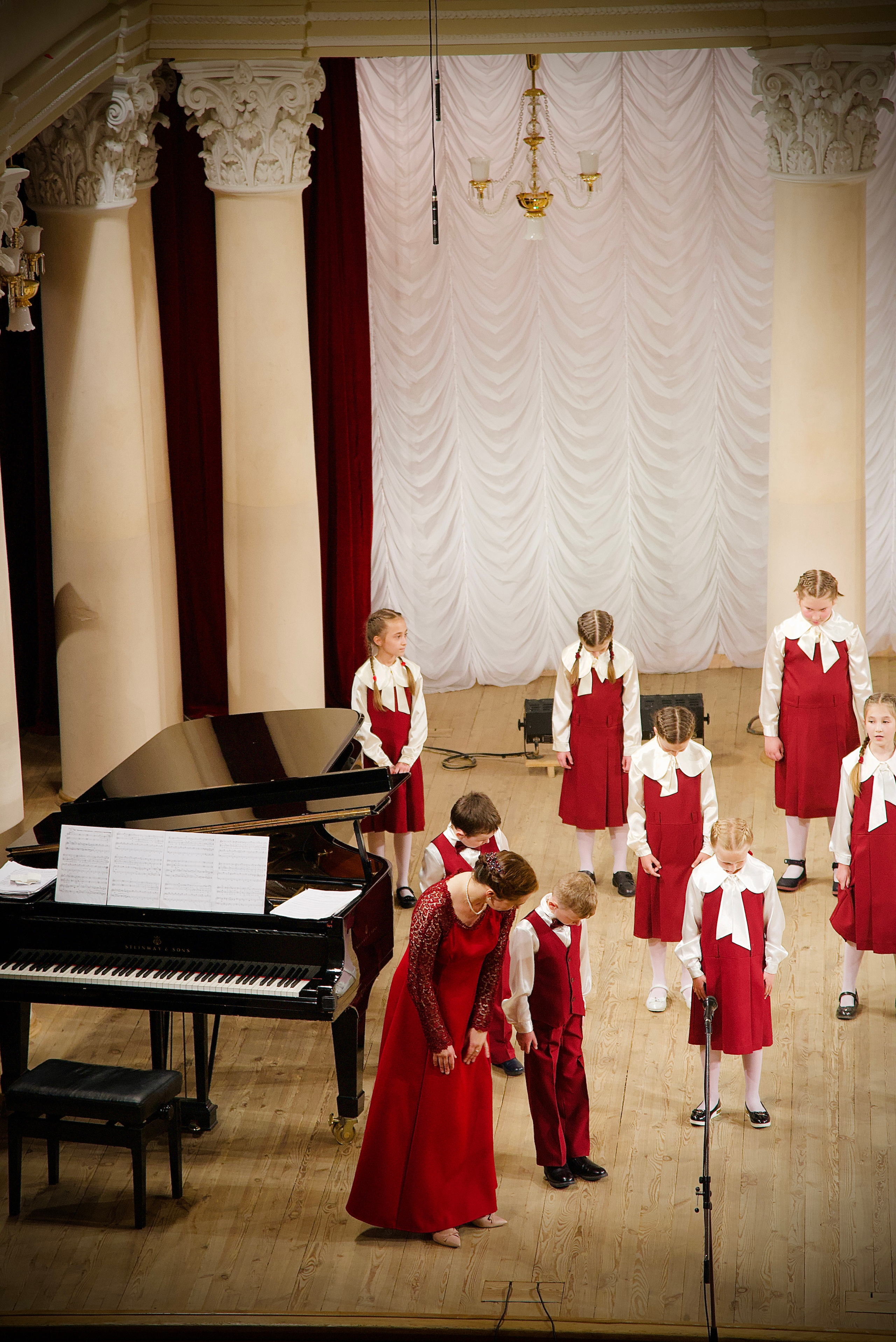 Національна філармонія України. Виступ дитячого хору «Ластівка». Фотограф Марія Якимичева