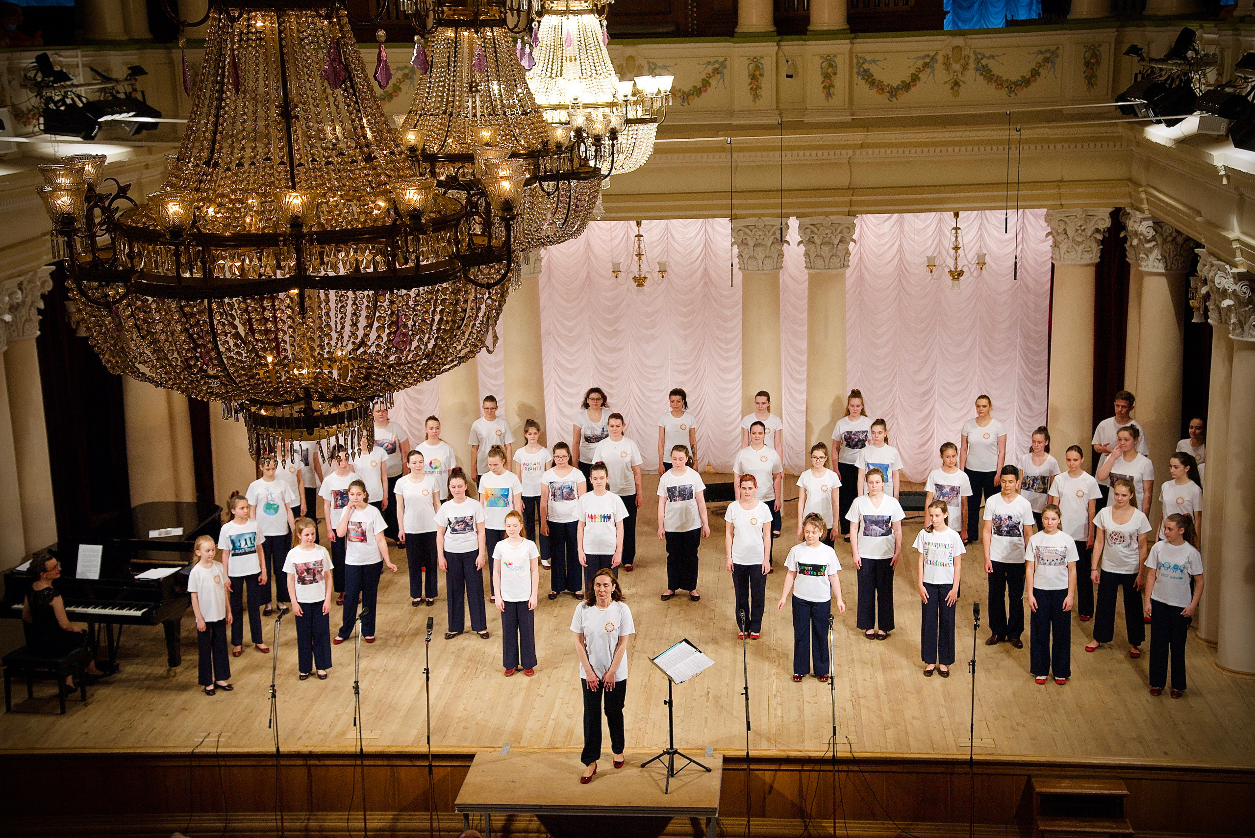 Національна філармонія України. Виступ дитячого хору «Ластівка». Фотограф Марія Якимичева