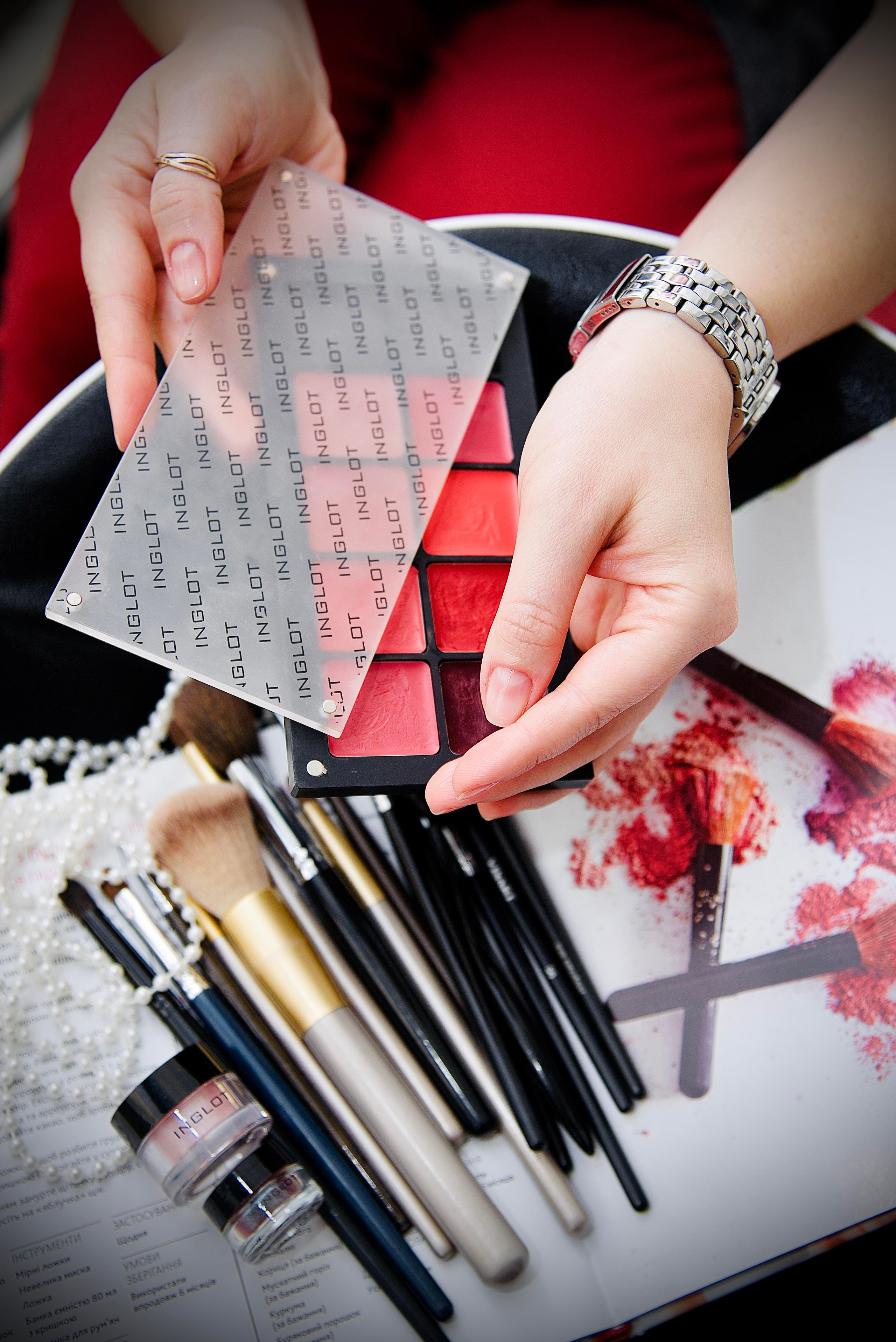 Контент-зйомка для візажиста Катерини. Фотограф Марія Якимичева