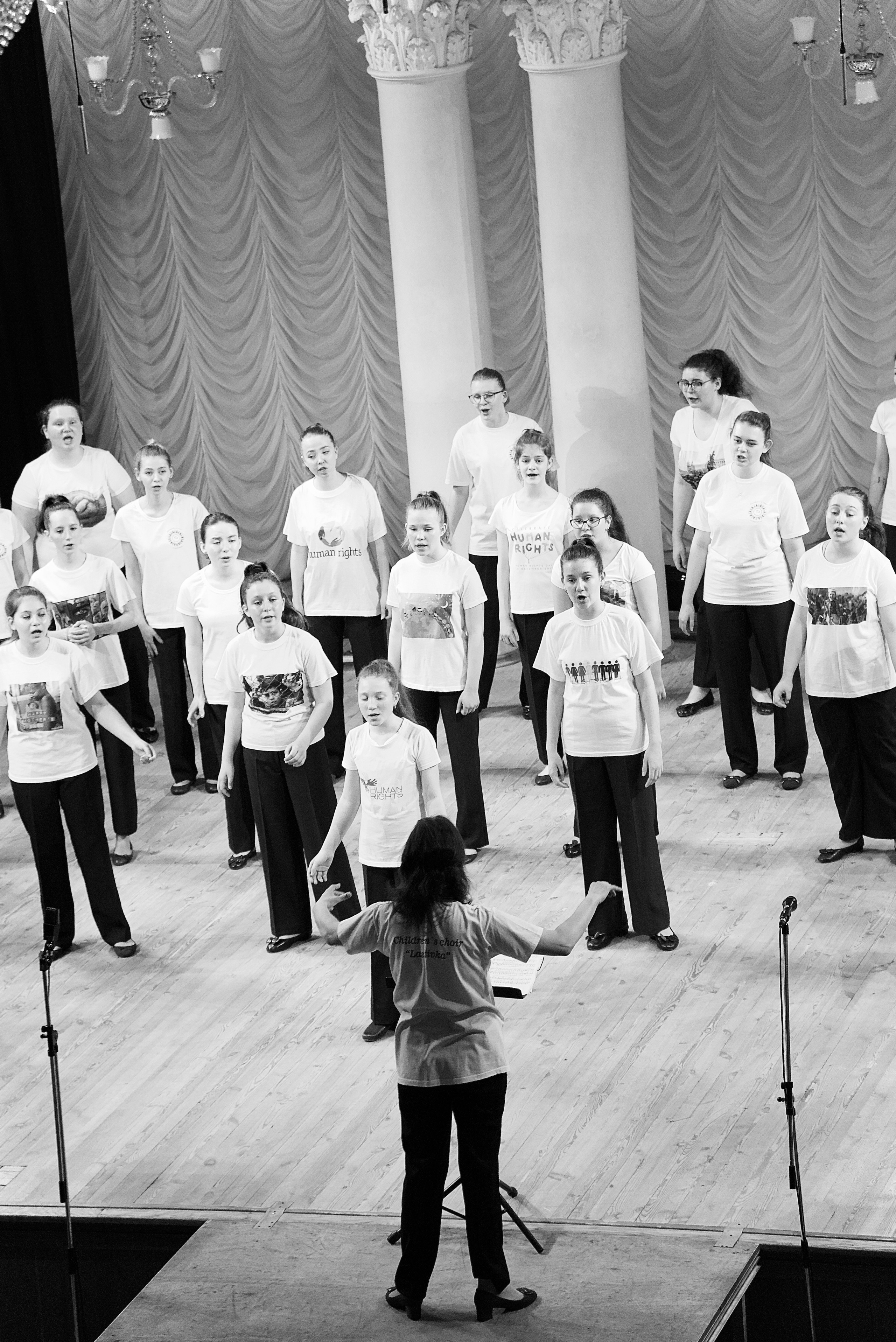 Національна філармонія України. Виступ дитячого хору «Ластівка». Фотограф Марія Якимичева