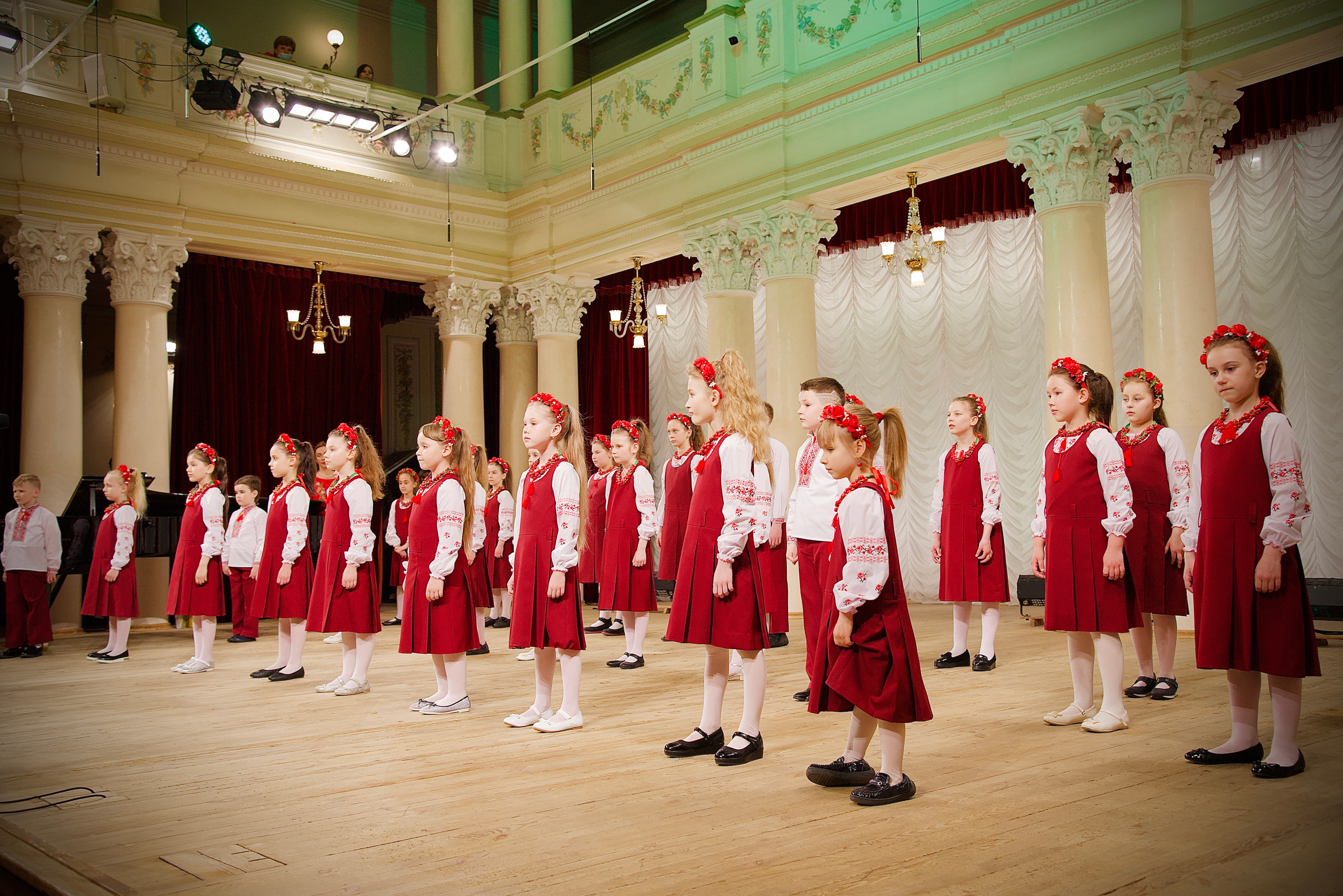 Національна філармонія України. Виступ дитячого хору «Ластівка». Фотограф Марія Якимичева
