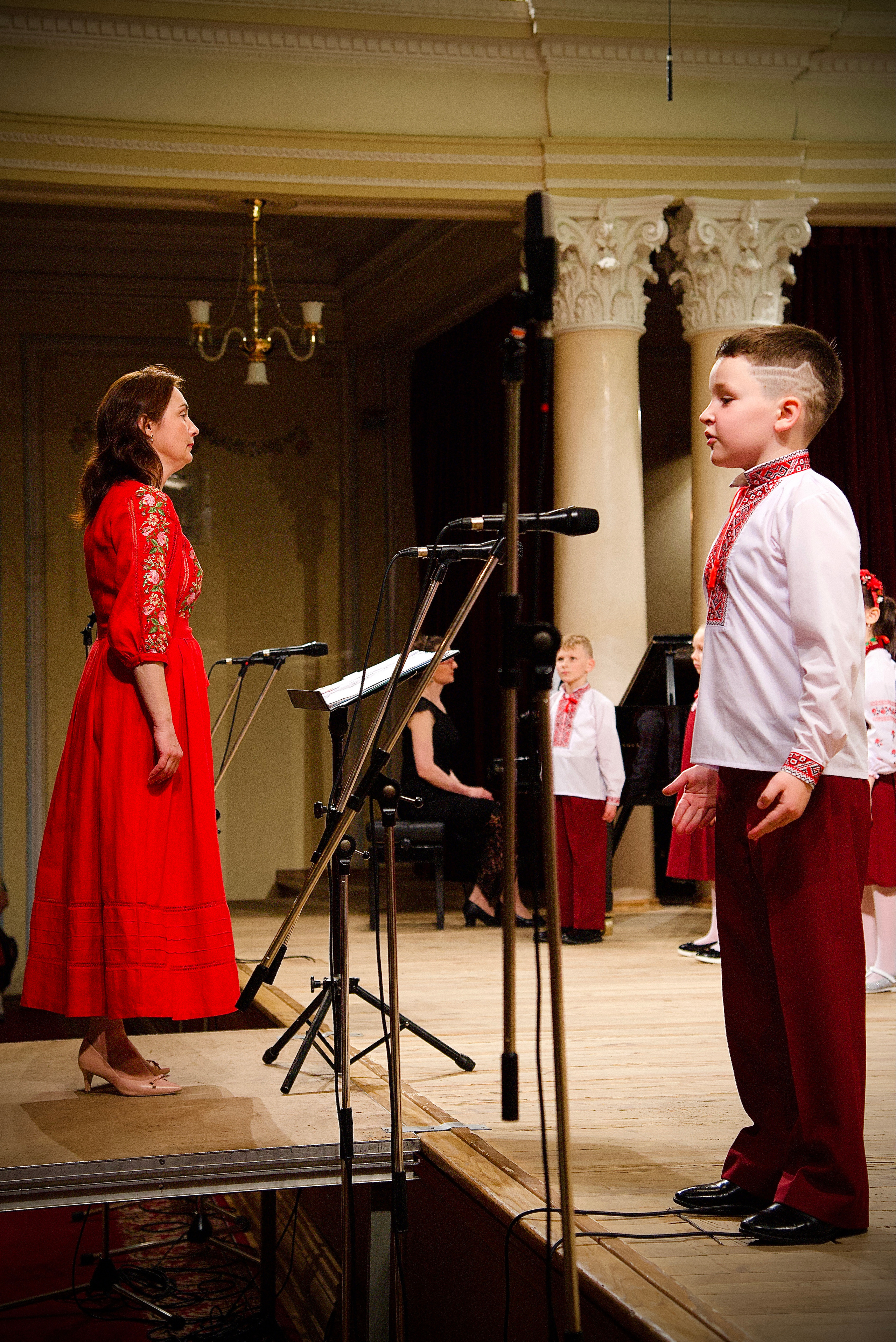 Національна філармонія України. Виступ дитячого хору «Ластівка». Фотограф Марія Якимичева