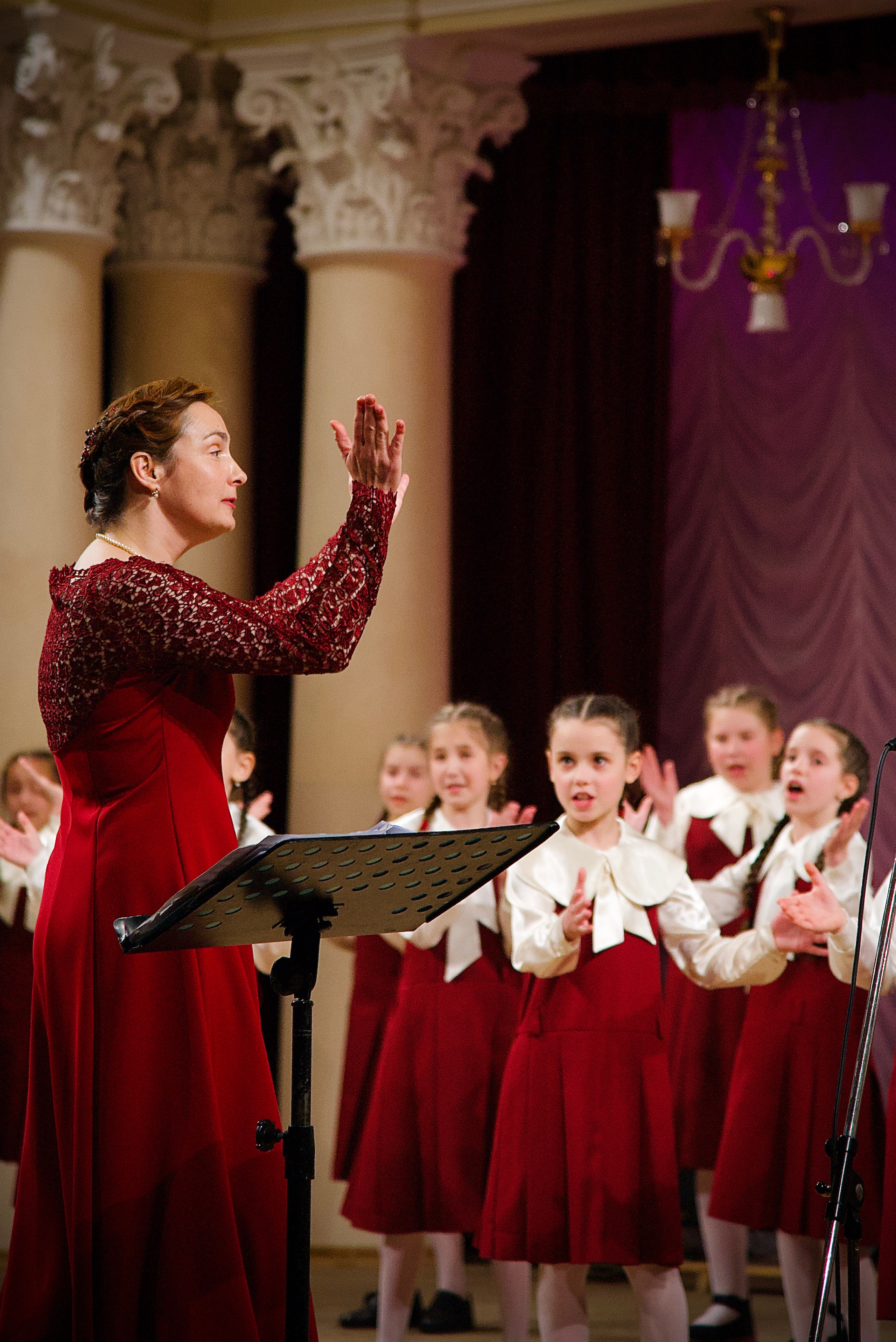 Національна філармонія України. Виступ дитячого хору «Ластівка». Фотограф Марія Якимичева