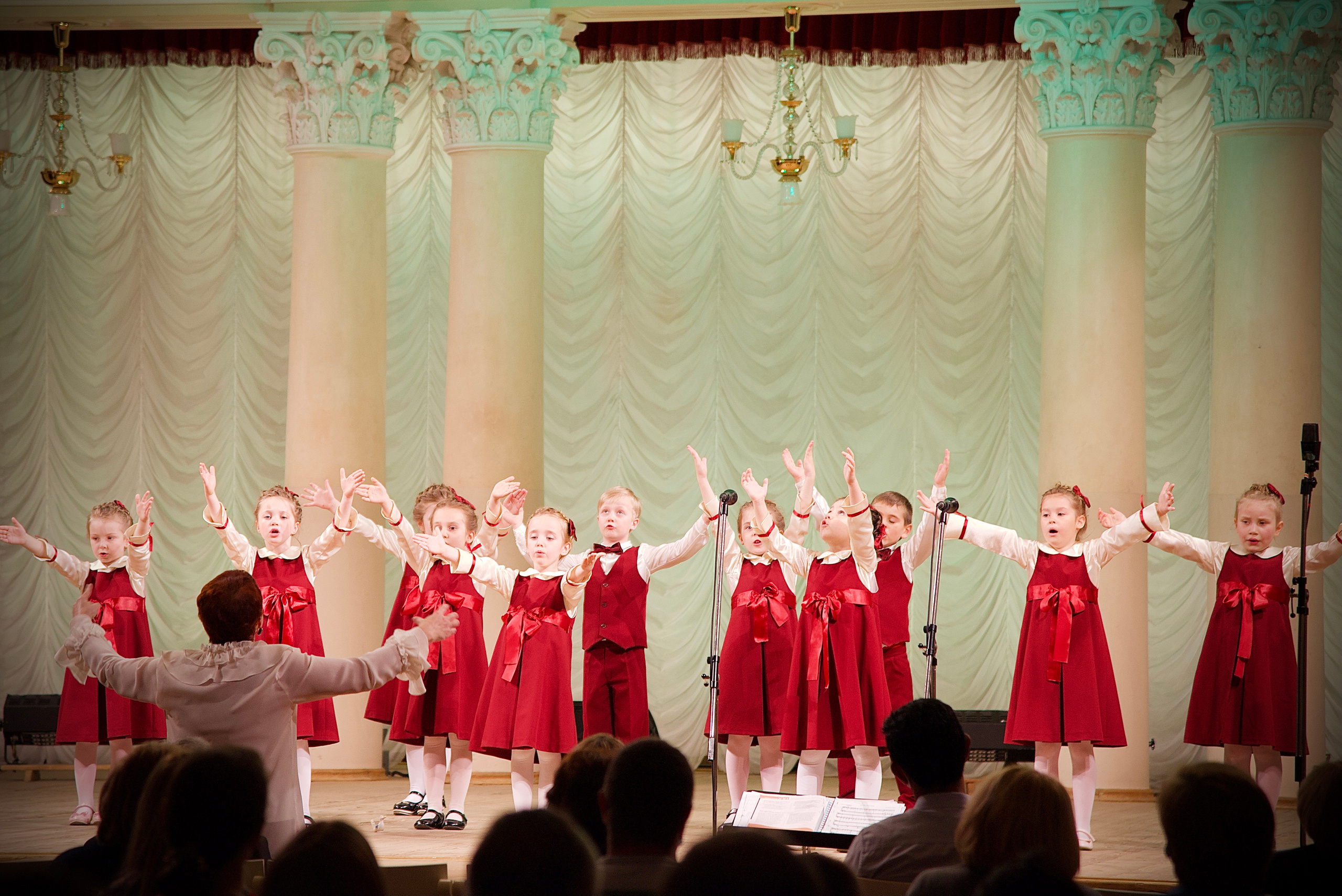 Національна філармонія України. Виступ дитячого хору «Ластівка». Фотограф Марія Якимичева
